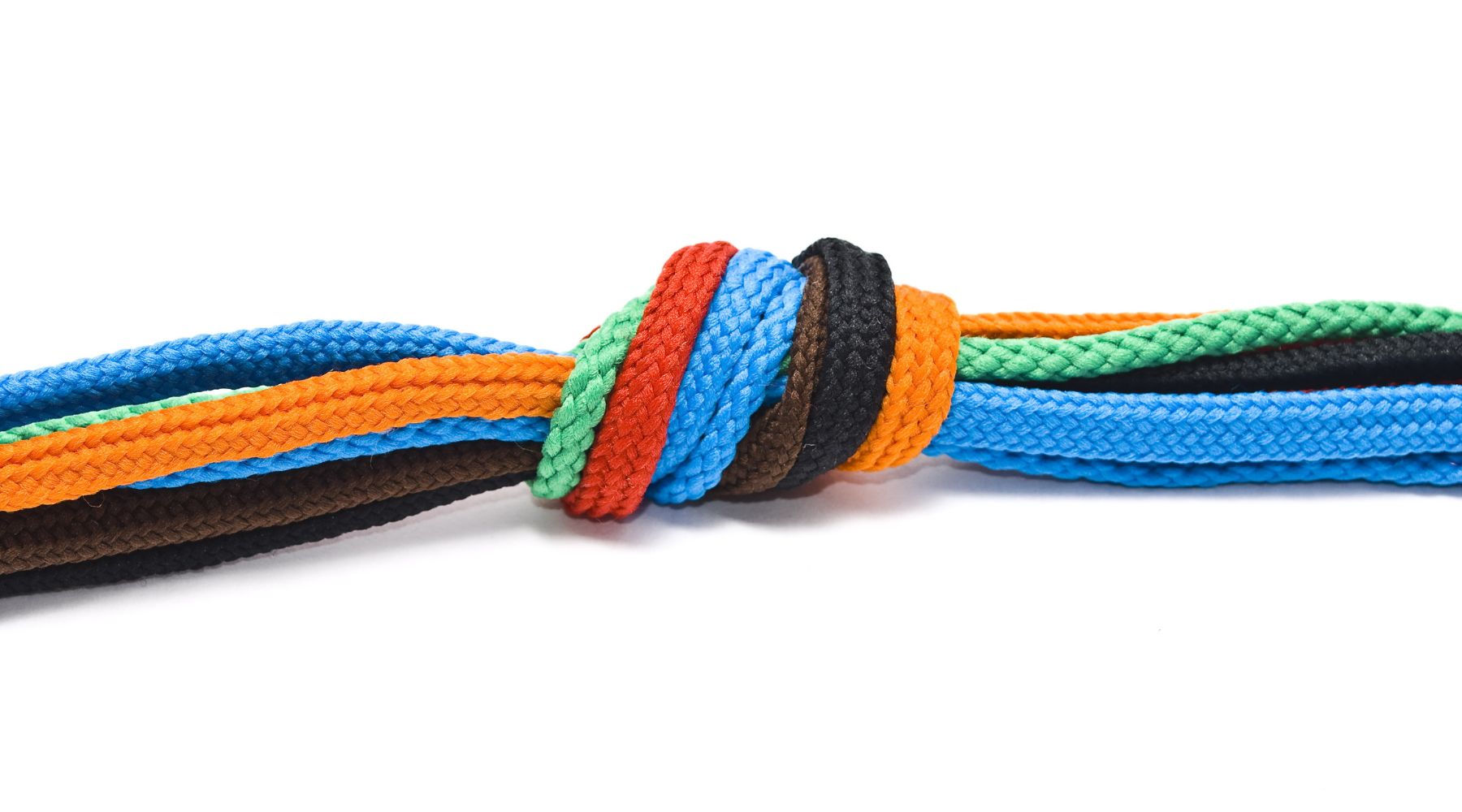 Stylish Twisted Rope Shoelaces For Fashion And Efficiency 