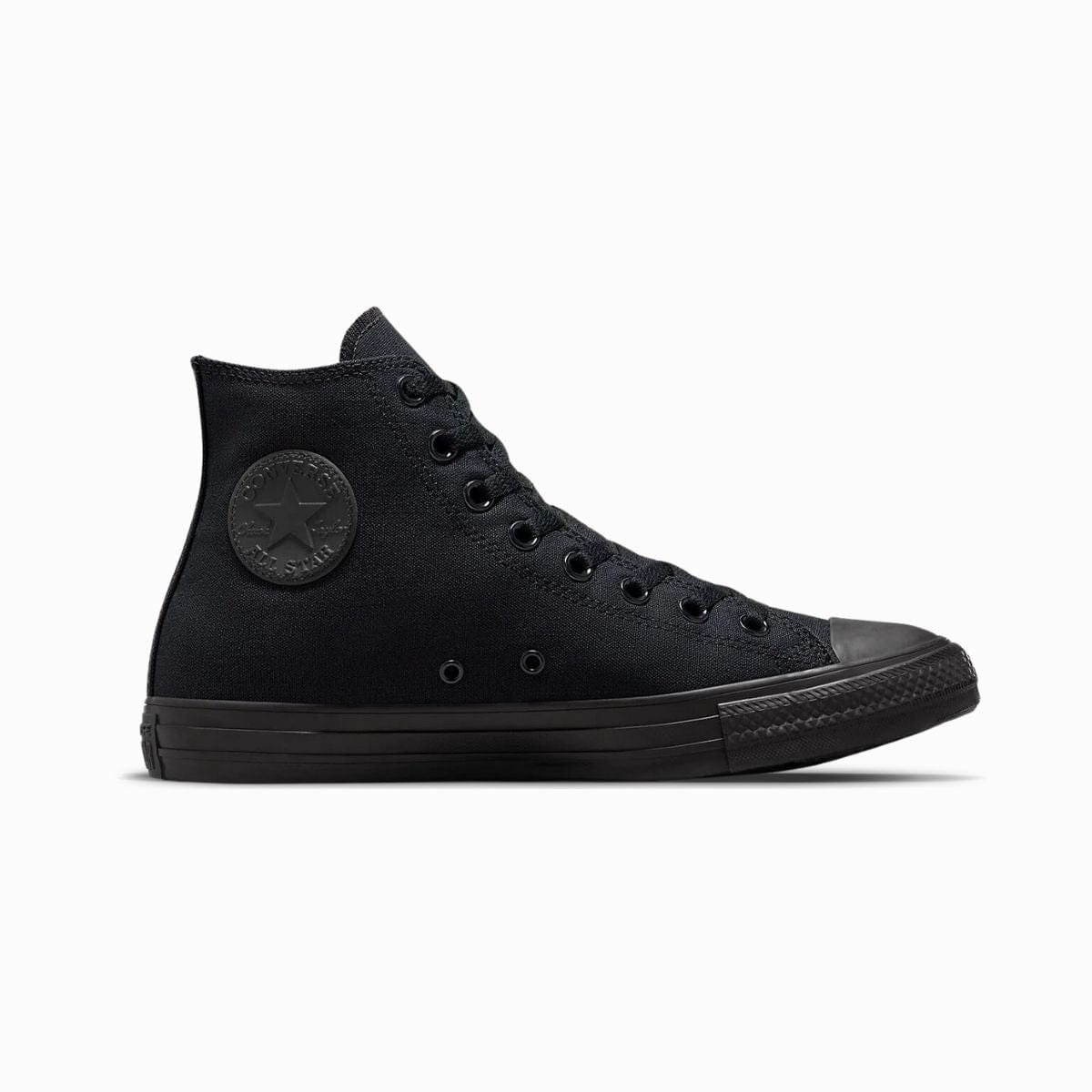 Black and white converse with black laces online