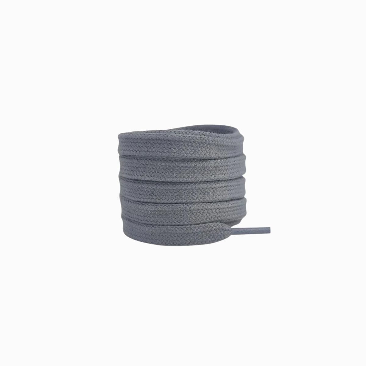 Dark grey flat replacement laces for New Balance 9060 shoes and sneakers by Kicks Shoelaces