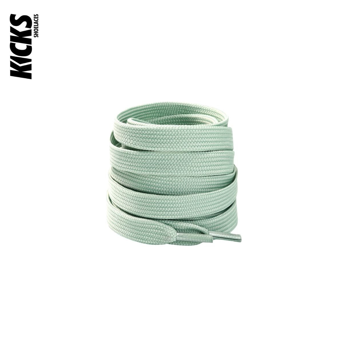 Pastel Green Nike Dunks Shoelace Replacements - Kicks Shoelaces