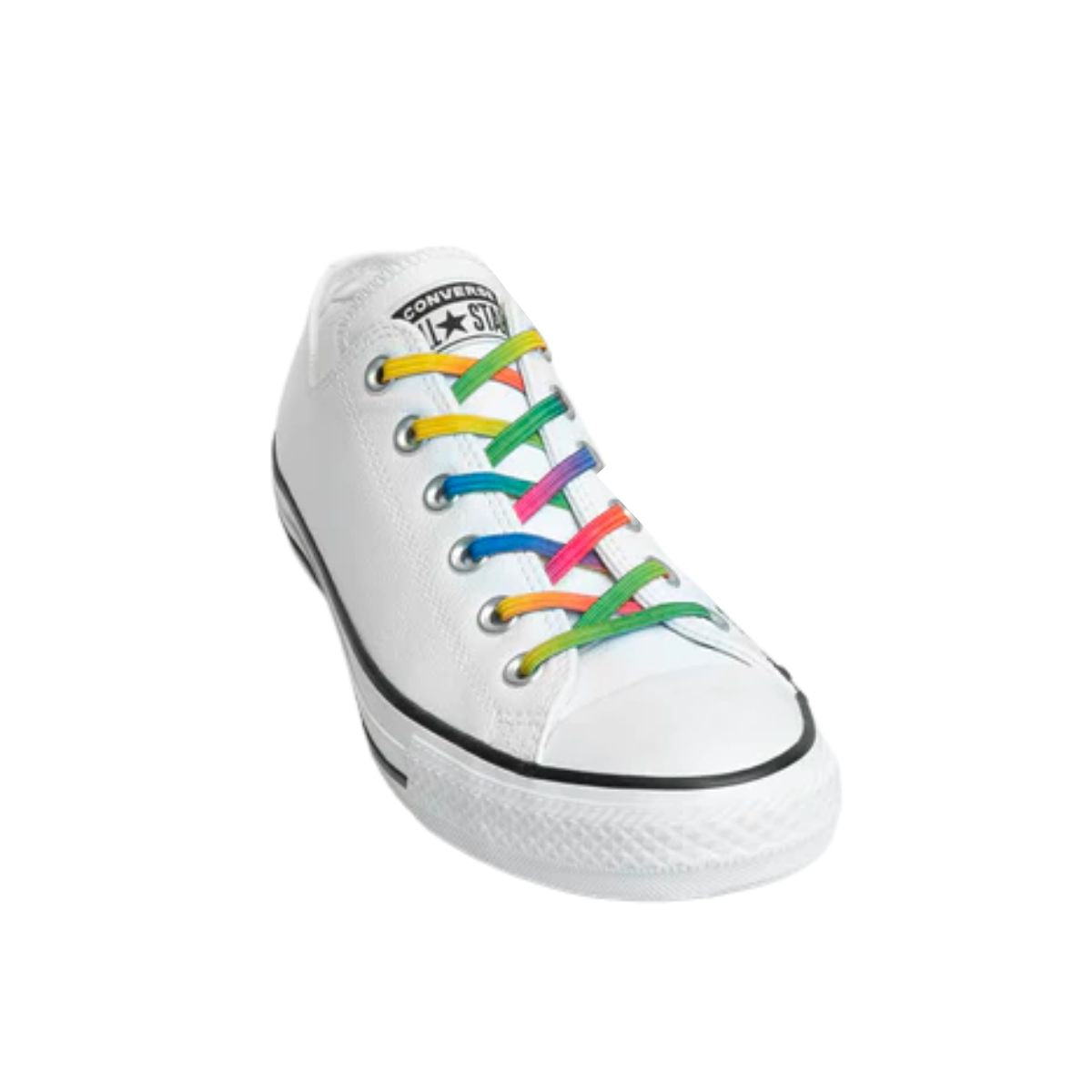 Replacement for Shoe Laces Rainbow No-Tie Shoelaces - Kicks Shoelaces