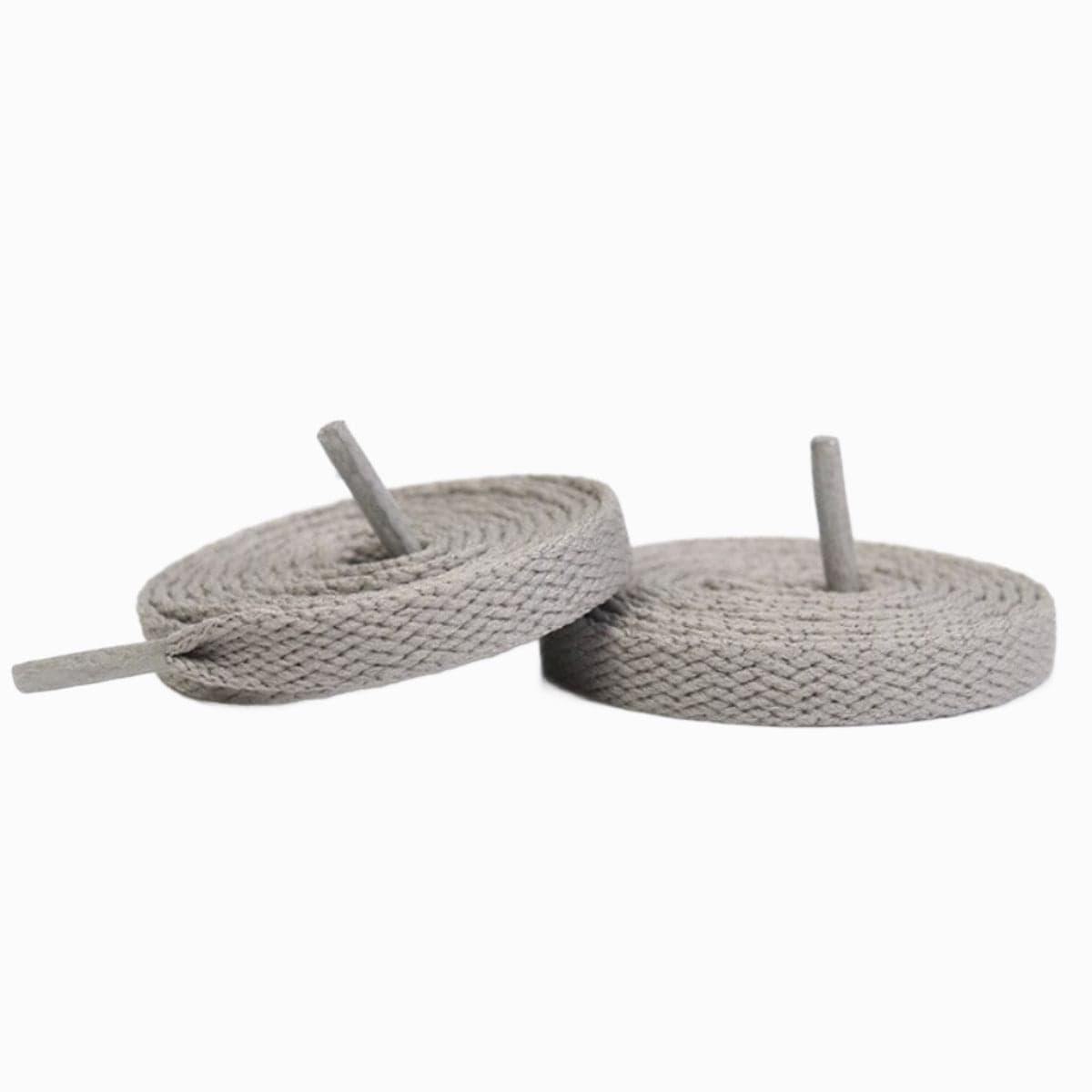 Grey Replacement Laces for Adidas Continental 80 Sneakers by Kicks Shoelaces