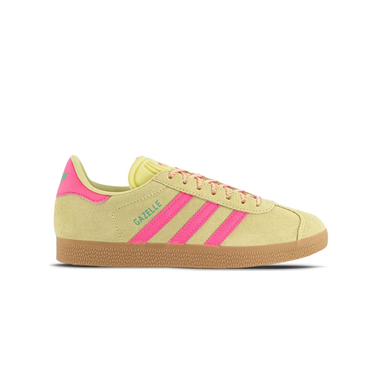 adidas gazelle silver green womens Replacement Laces for Nike Zoom Rival Distance Track Spikes Yellow Pink Braid / 160 cm / 63 in / Sawtooth Laces