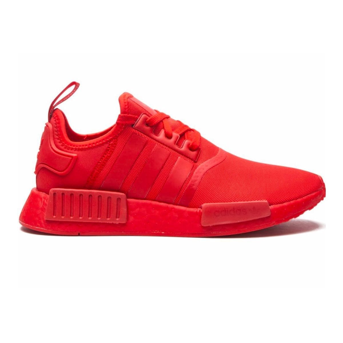 Red no lace adidas on sale