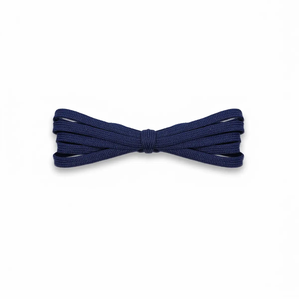 Navy blue replacement laces for Adidas Predator 24 soccer cleats by Kicks Shoelaces.