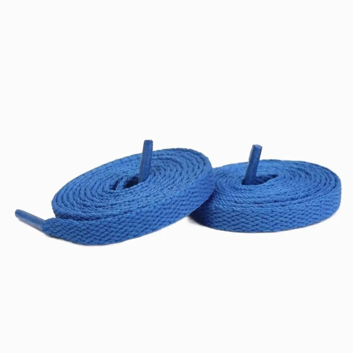 Jordan University Blue sneakers with royal blue shoelaces for shoes, sneakers, and trainers by Kicks Shoelaces.