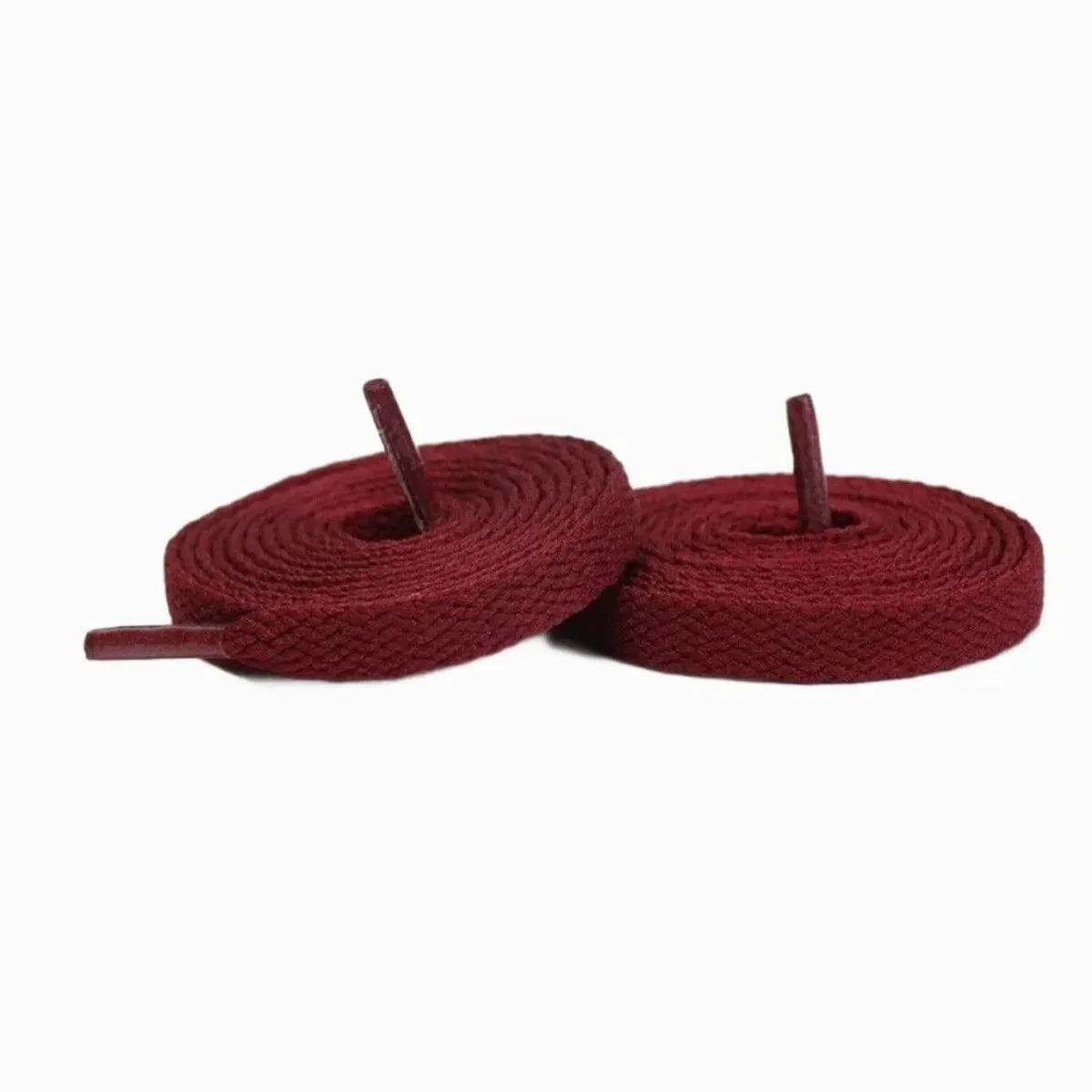 Jordan University Blue sneakers with wine red shoelaces for shoes, sneakers, and trainers by Kicks Shoelaces.