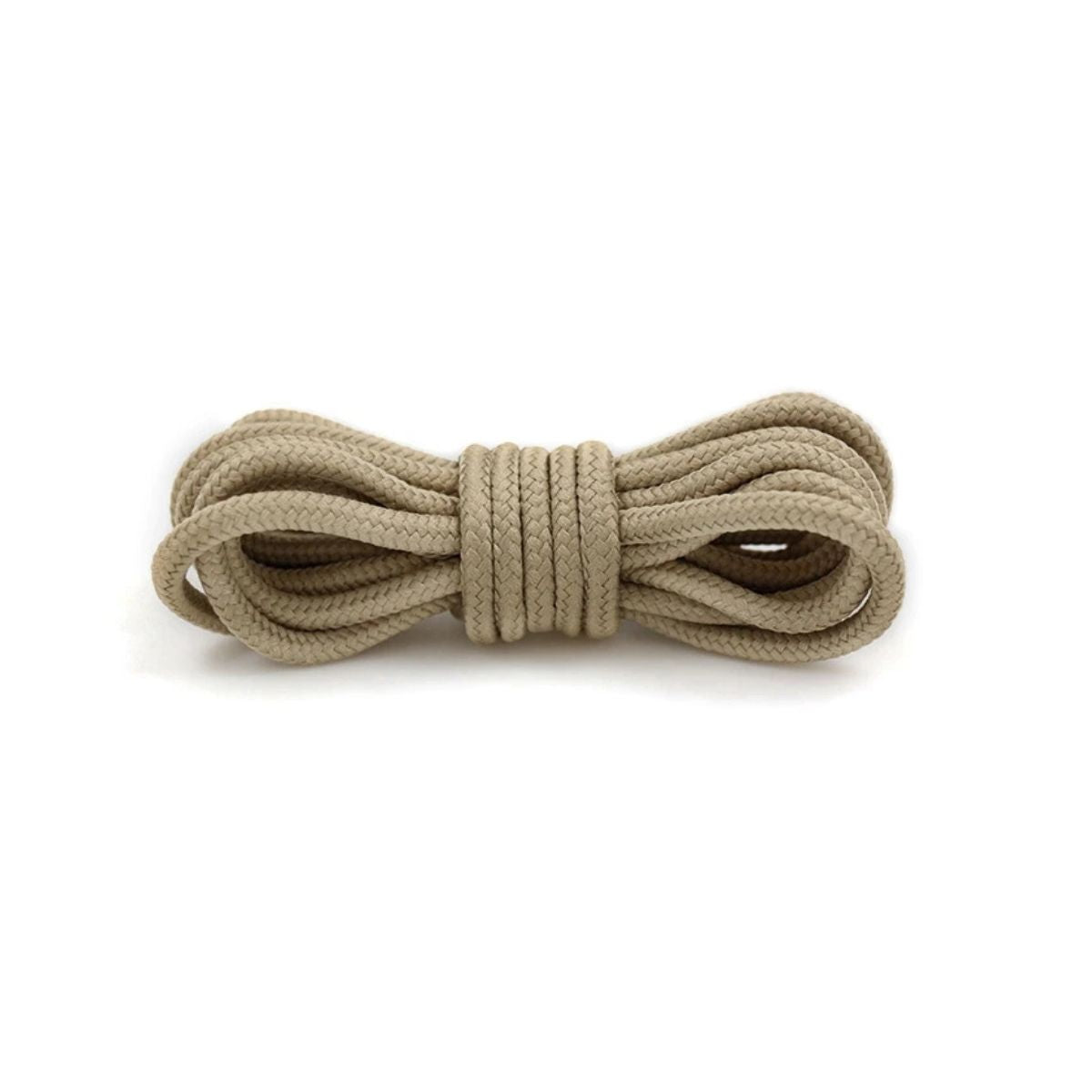 Khaki replacement laces for Nike Air Max 95 sneakers, round shoelaces by Kicks Shoelaces