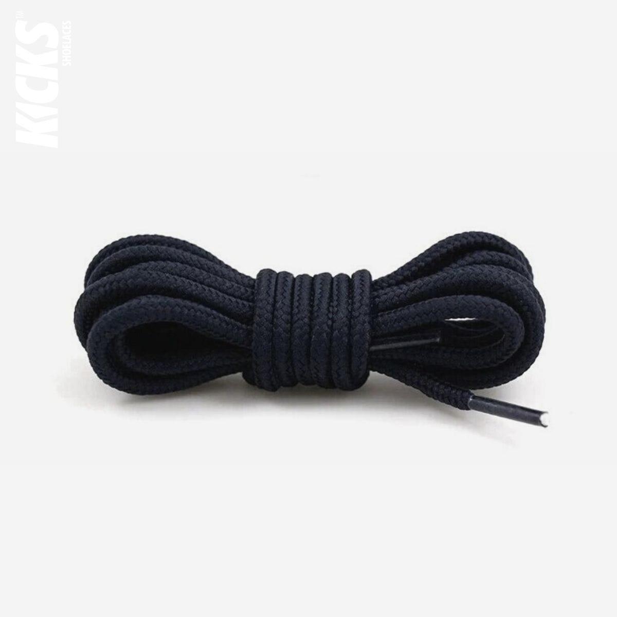 Dark blue replacement round shoelaces for Nike Air Max 97 shoes and sneakers