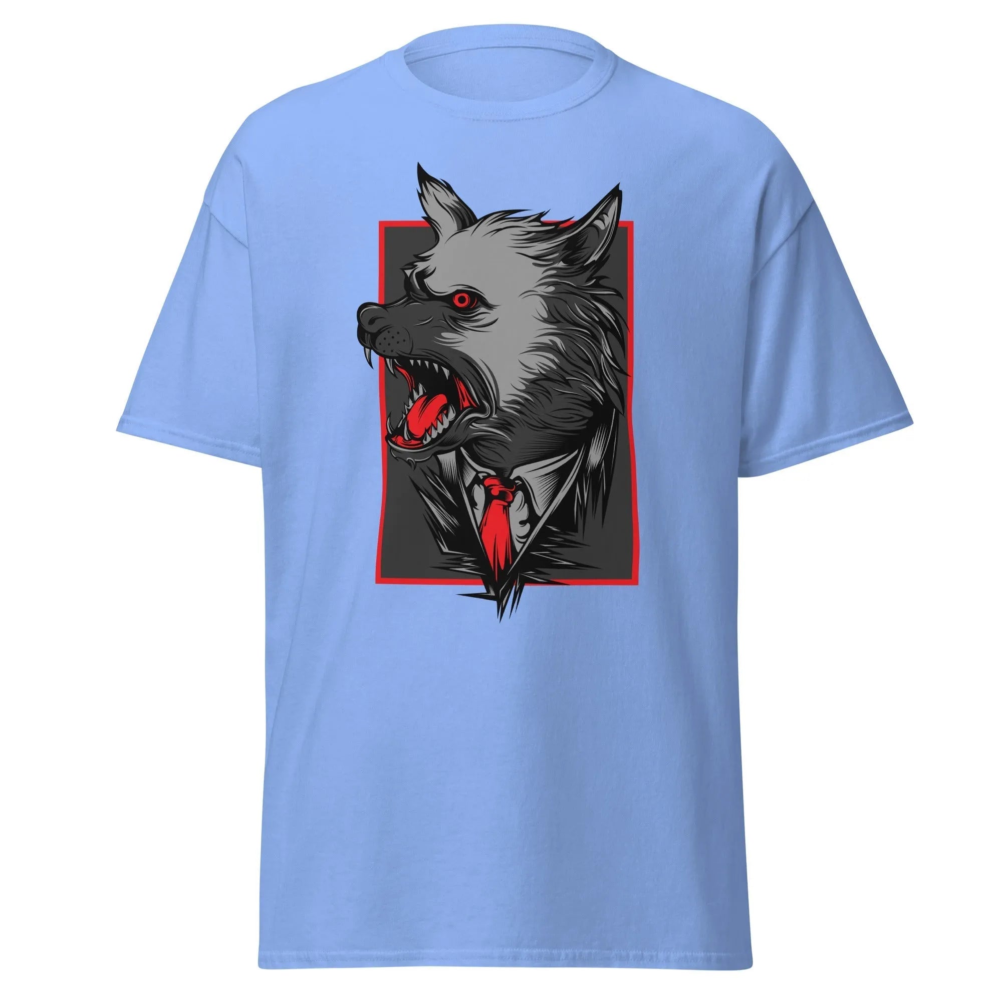 Angry Wolf Mens Graphic Tee - Kicks Shoelaces