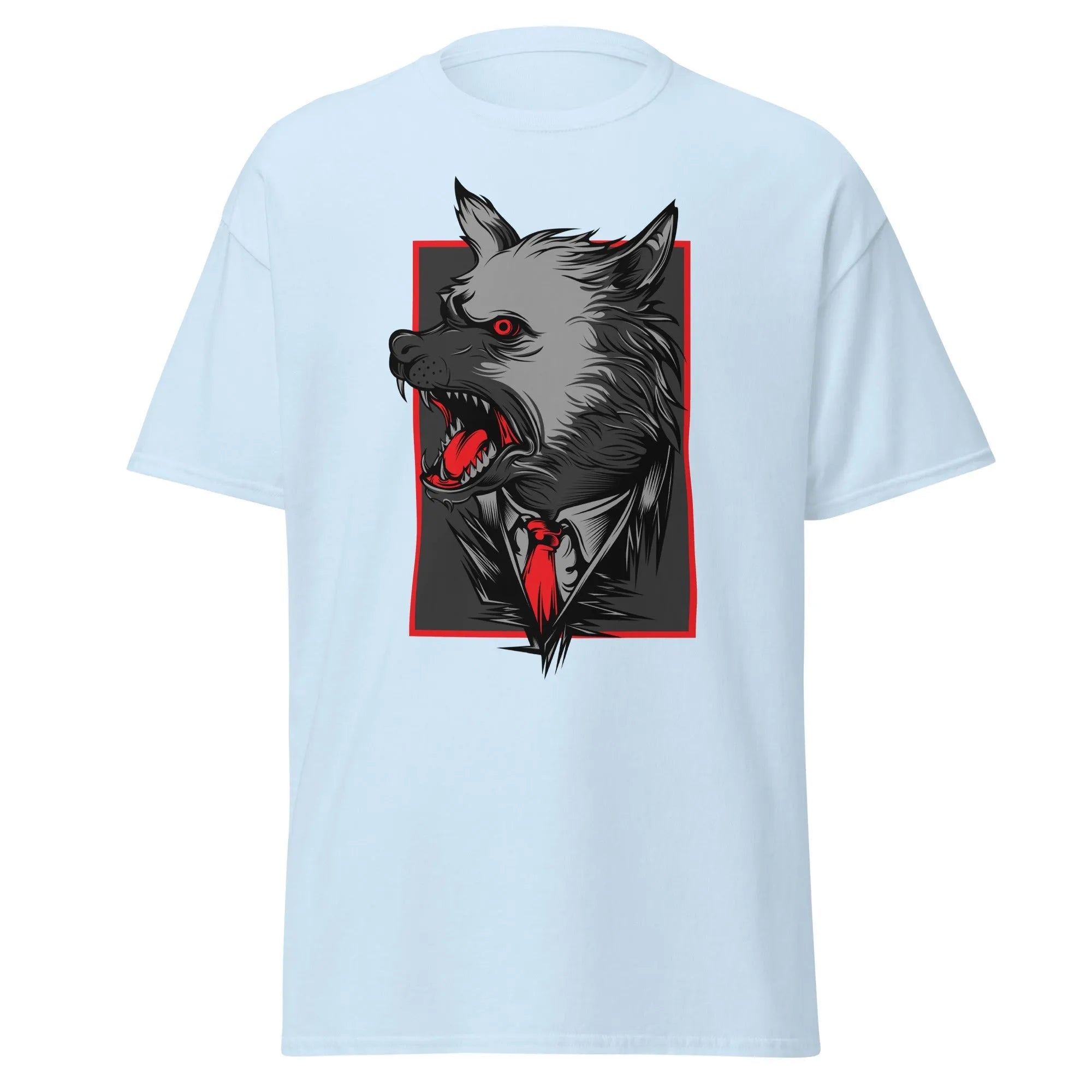 Angry Wolf Mens Graphic Tee - Kicks Shoelaces
