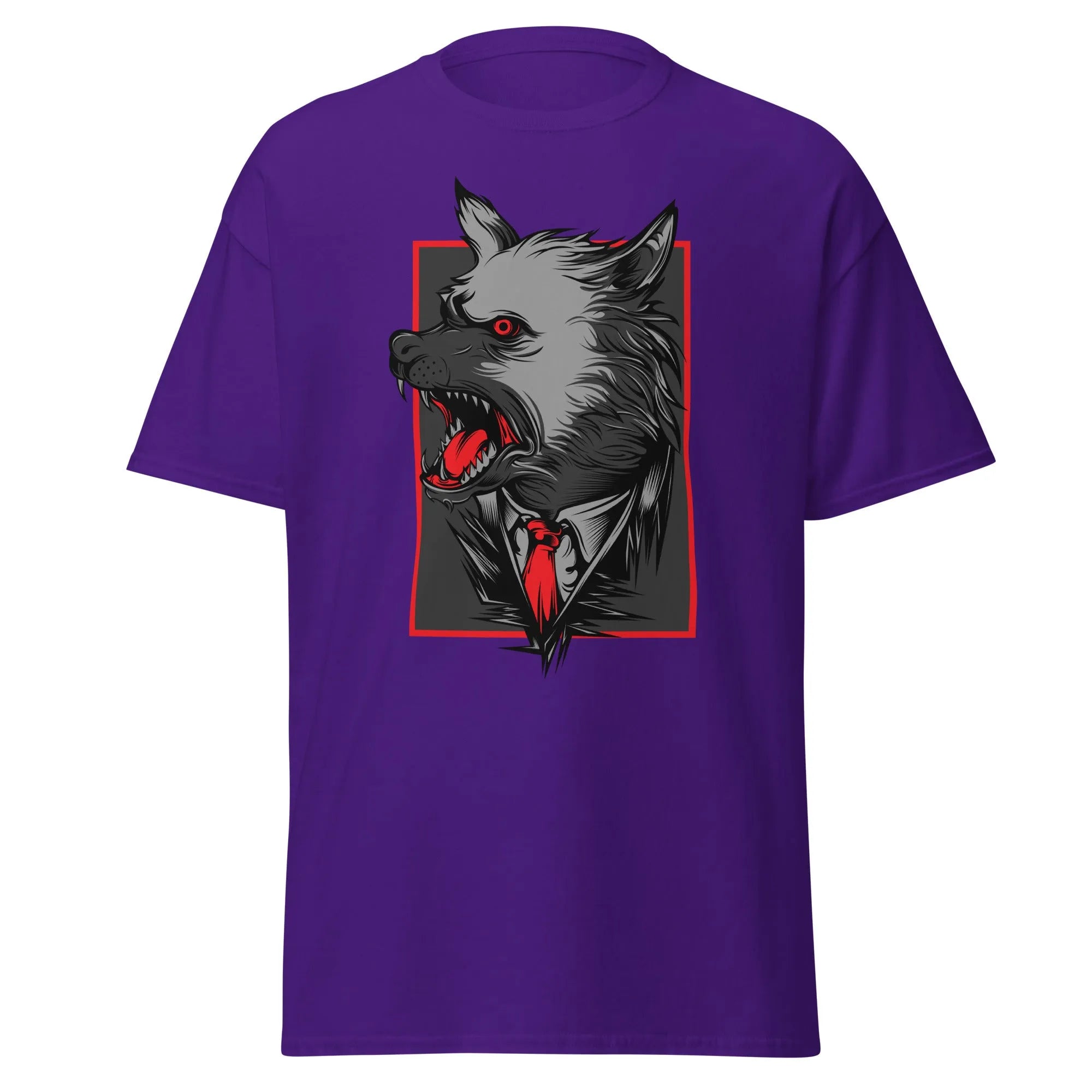 Angry Wolf Mens Graphic Tee - Kicks Shoelaces