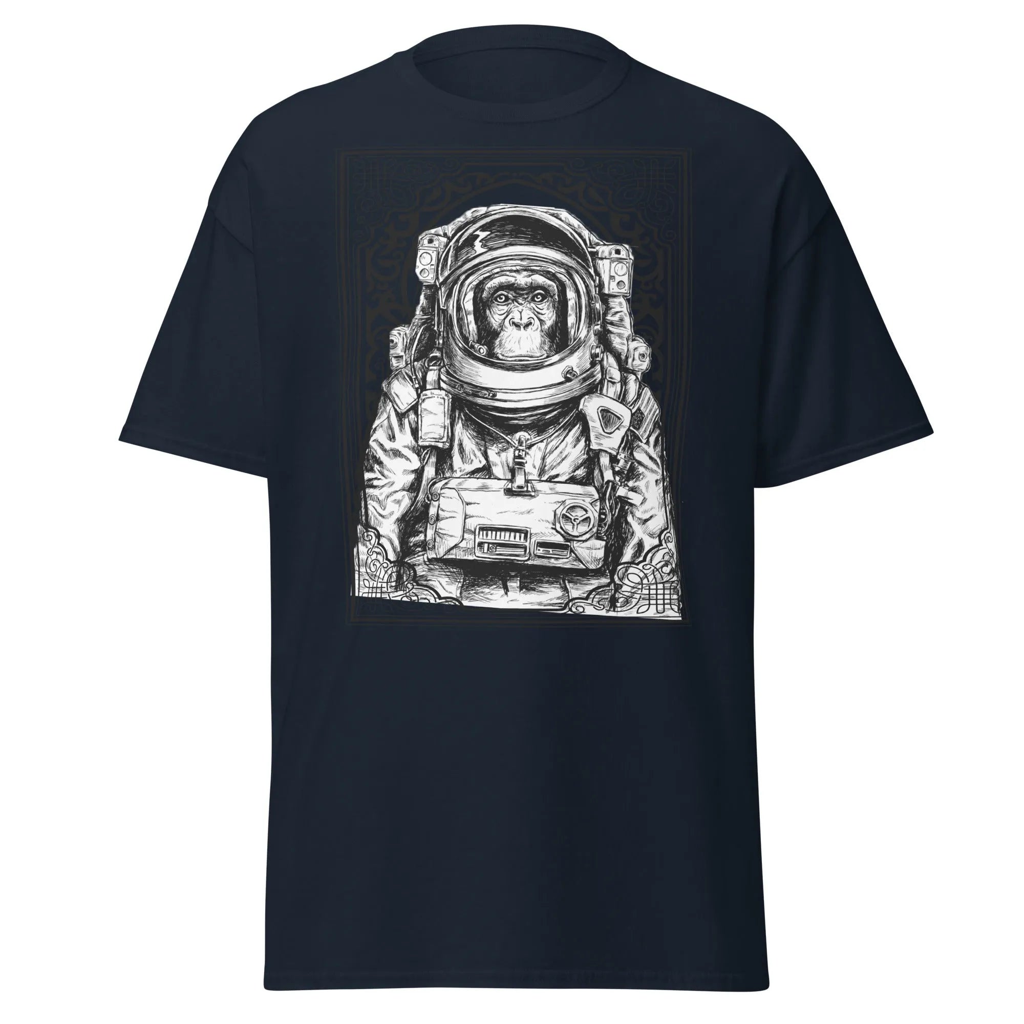 Astrochimp Mens Graphic Space Tee - Kicks Shoelaces