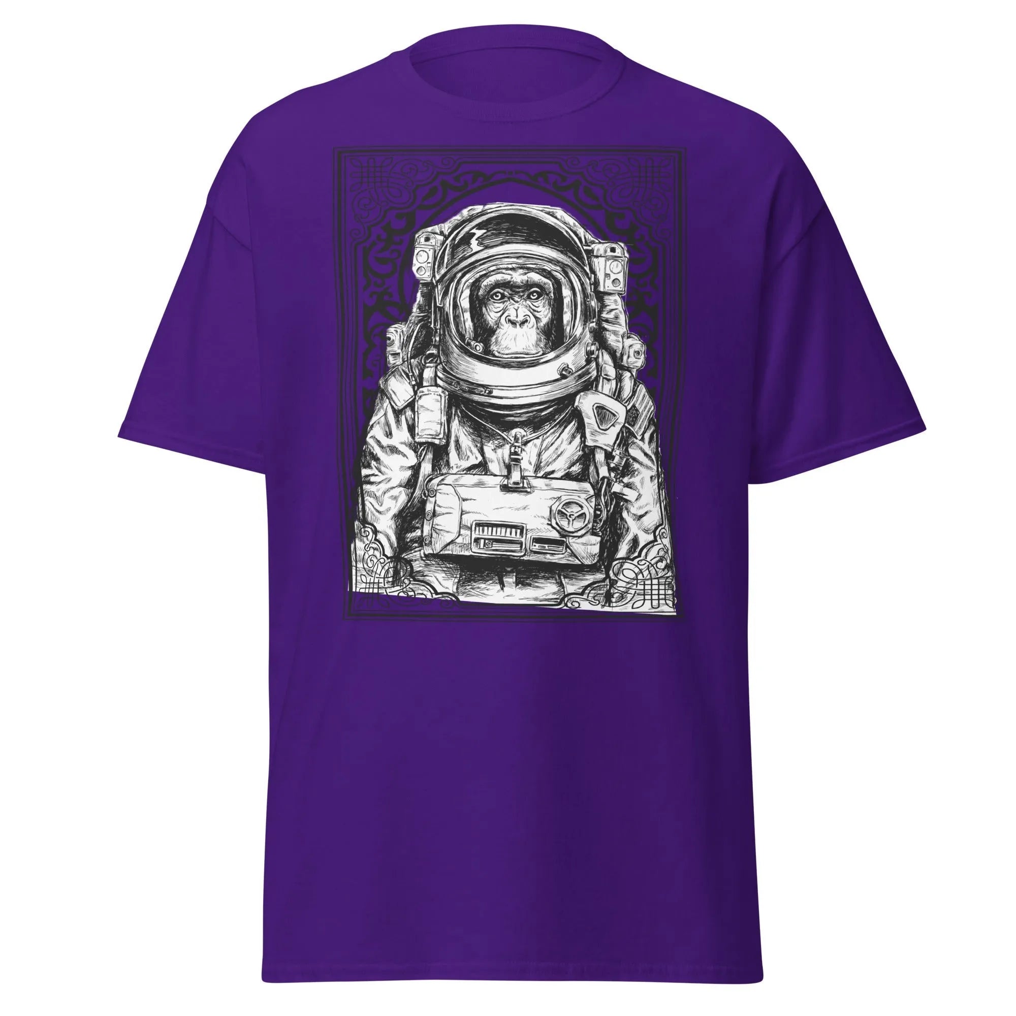 Astrochimp Mens Graphic Space Tee - Kicks Shoelaces