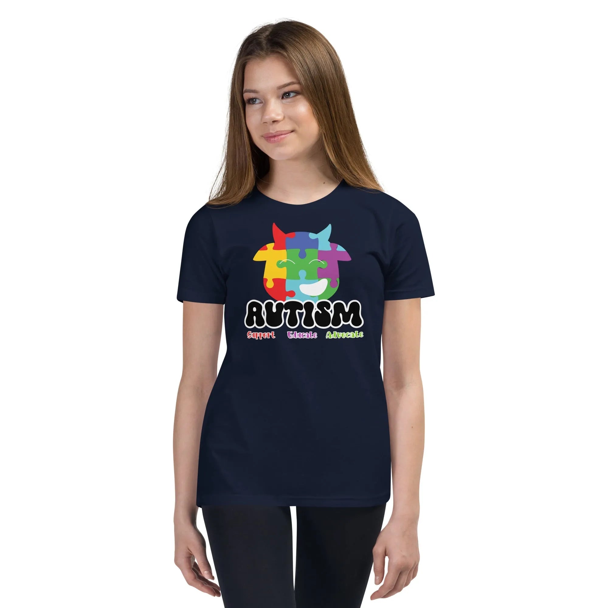 Autism Advocate Youth Graphic Tees - Kicks Shoelaces