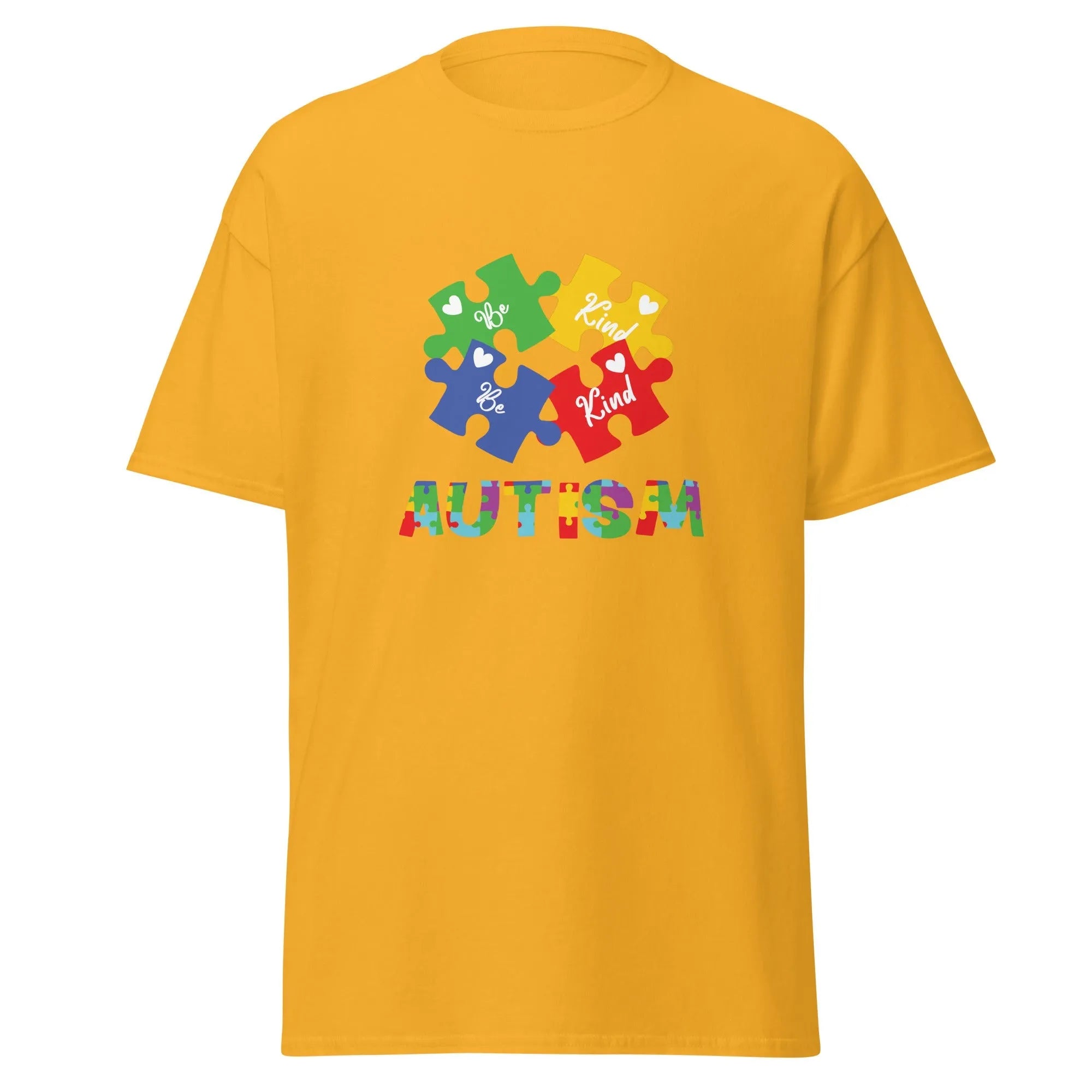 Autism Be Kind Mens Custom T Shirt - Kicks Shoelaces