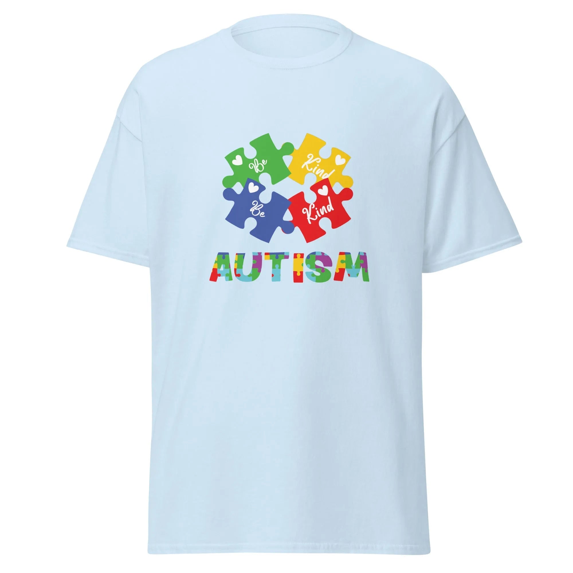 Autism Be Kind Mens Custom T Shirt - Kicks Shoelaces
