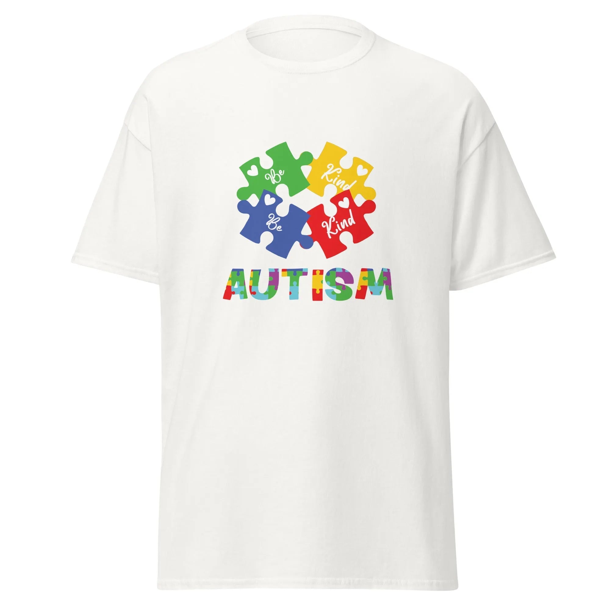 Autism Be Kind Mens Custom T Shirt - Kicks Shoelaces