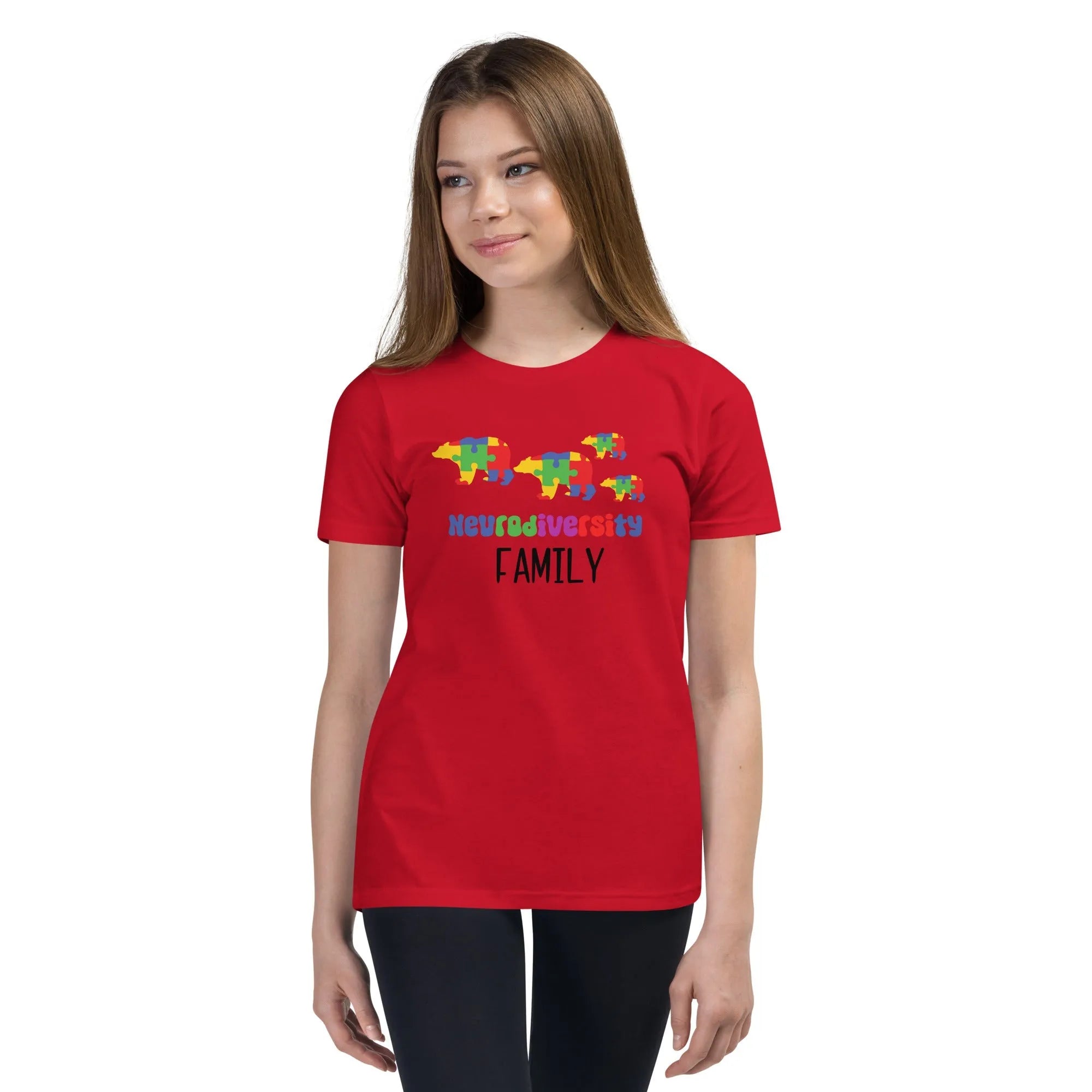Autism Family Youth Graphic Tees - Kicks Shoelaces