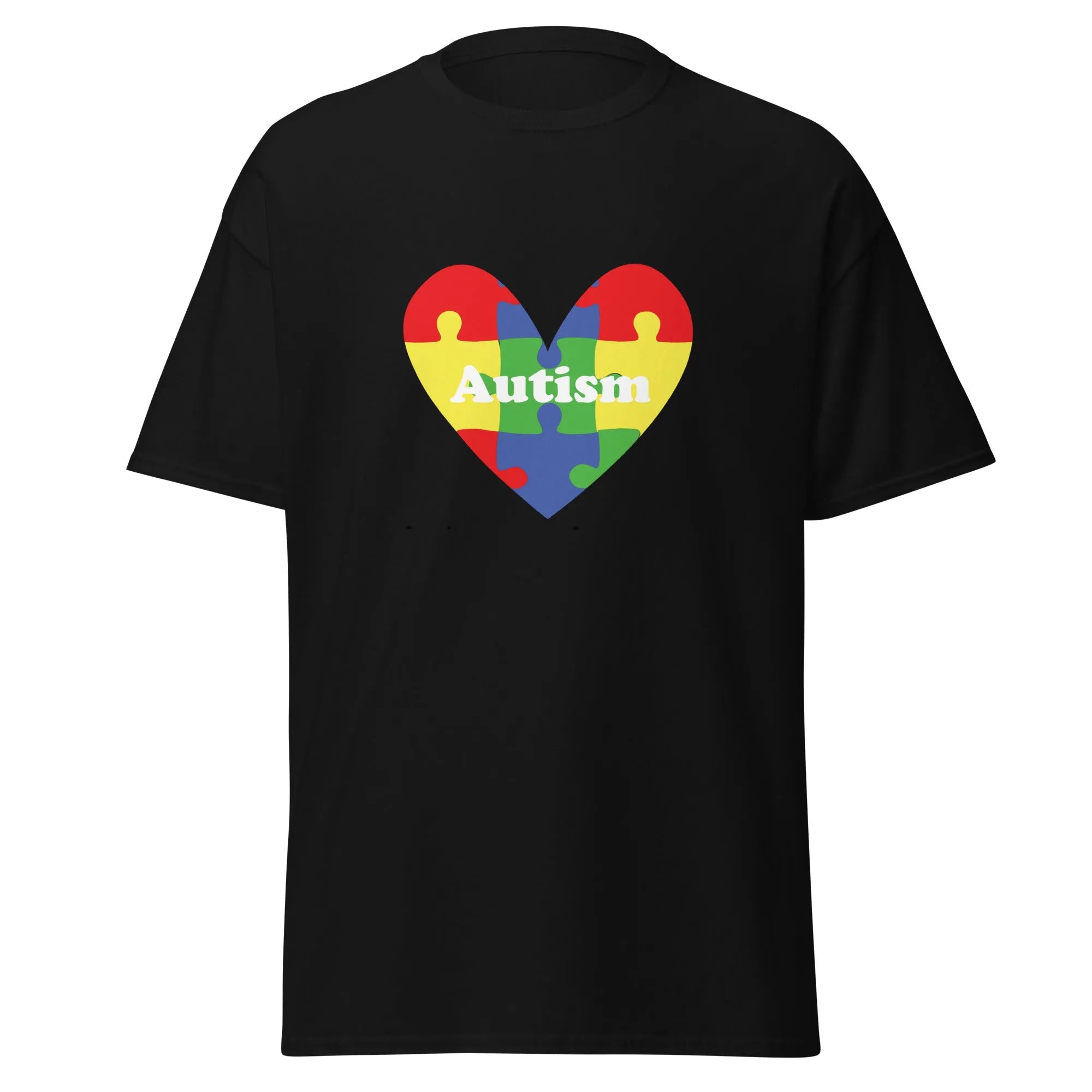 Autism Heart Mens Custom T Shirt - Kicks Shoelaces