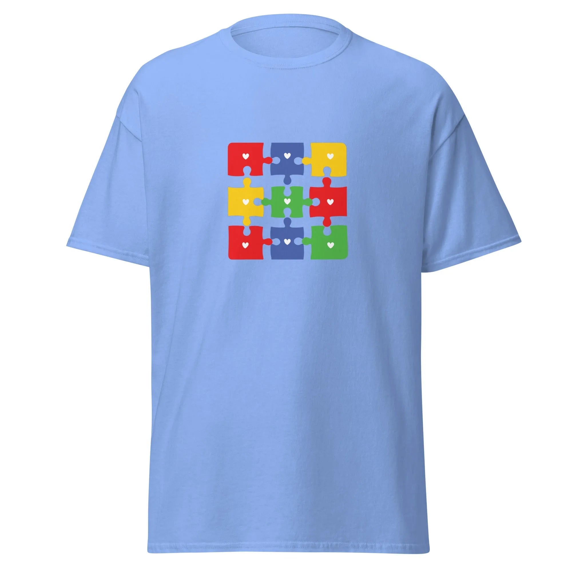 Autism Jigsaw Mens Custom T Shirt - Kicks Shoelaces