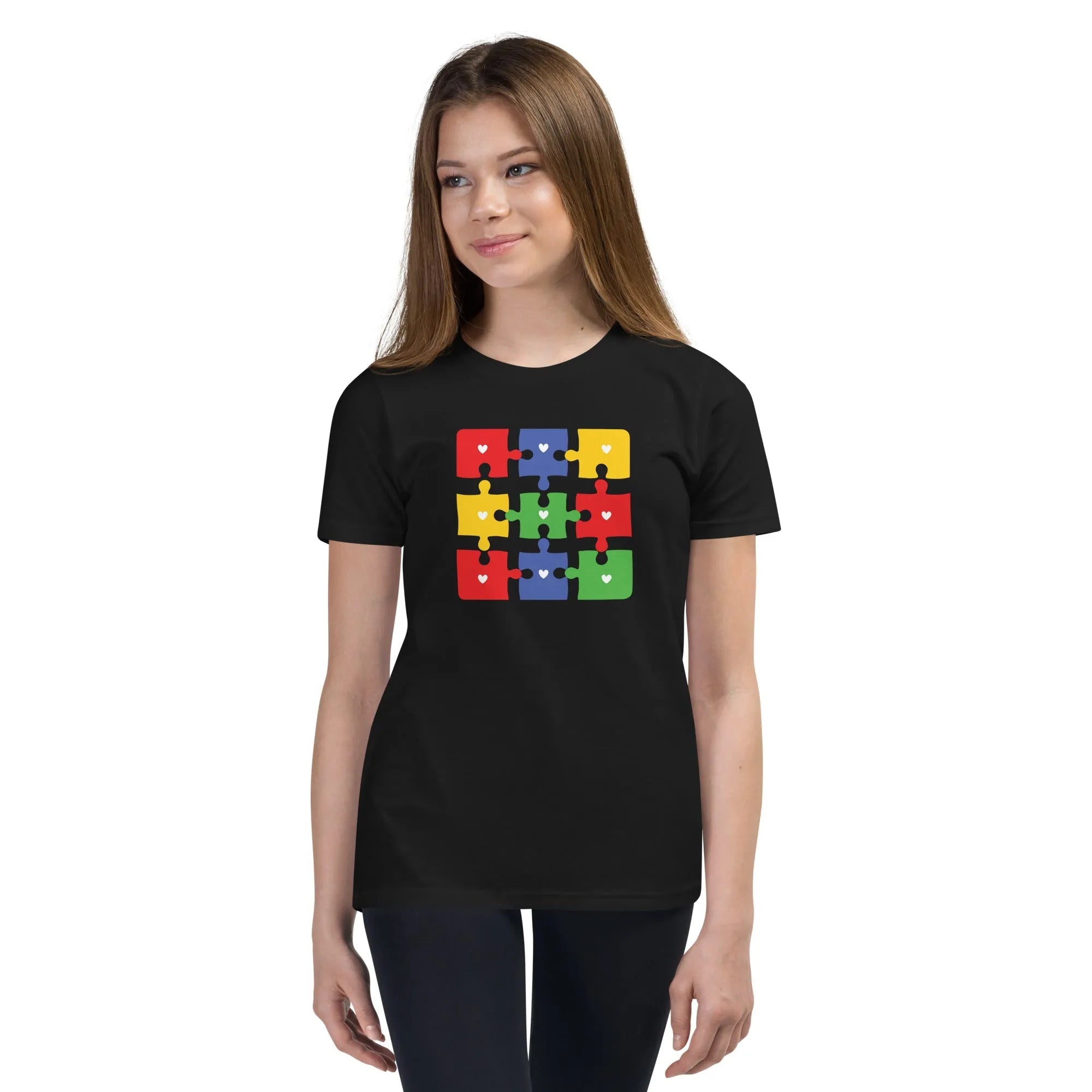 Autism Jigsaw Youth Graphic Tees - Kicks Shoelaces