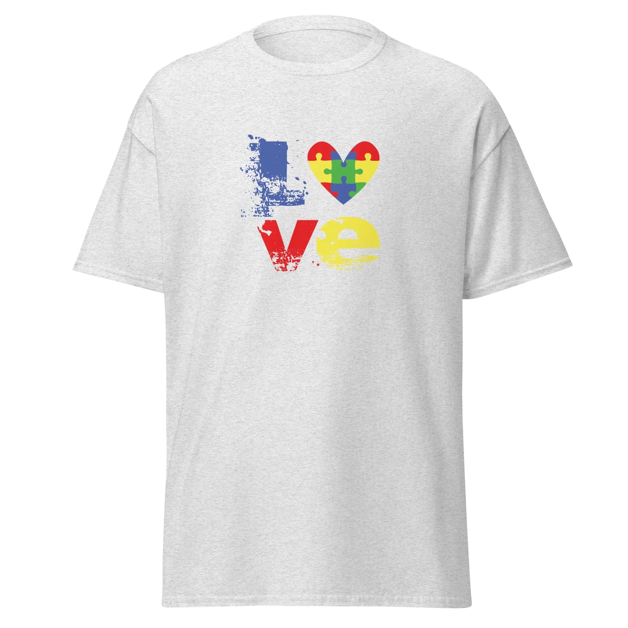 Autism Love Mens Custom T Shirt - Kicks Shoelaces