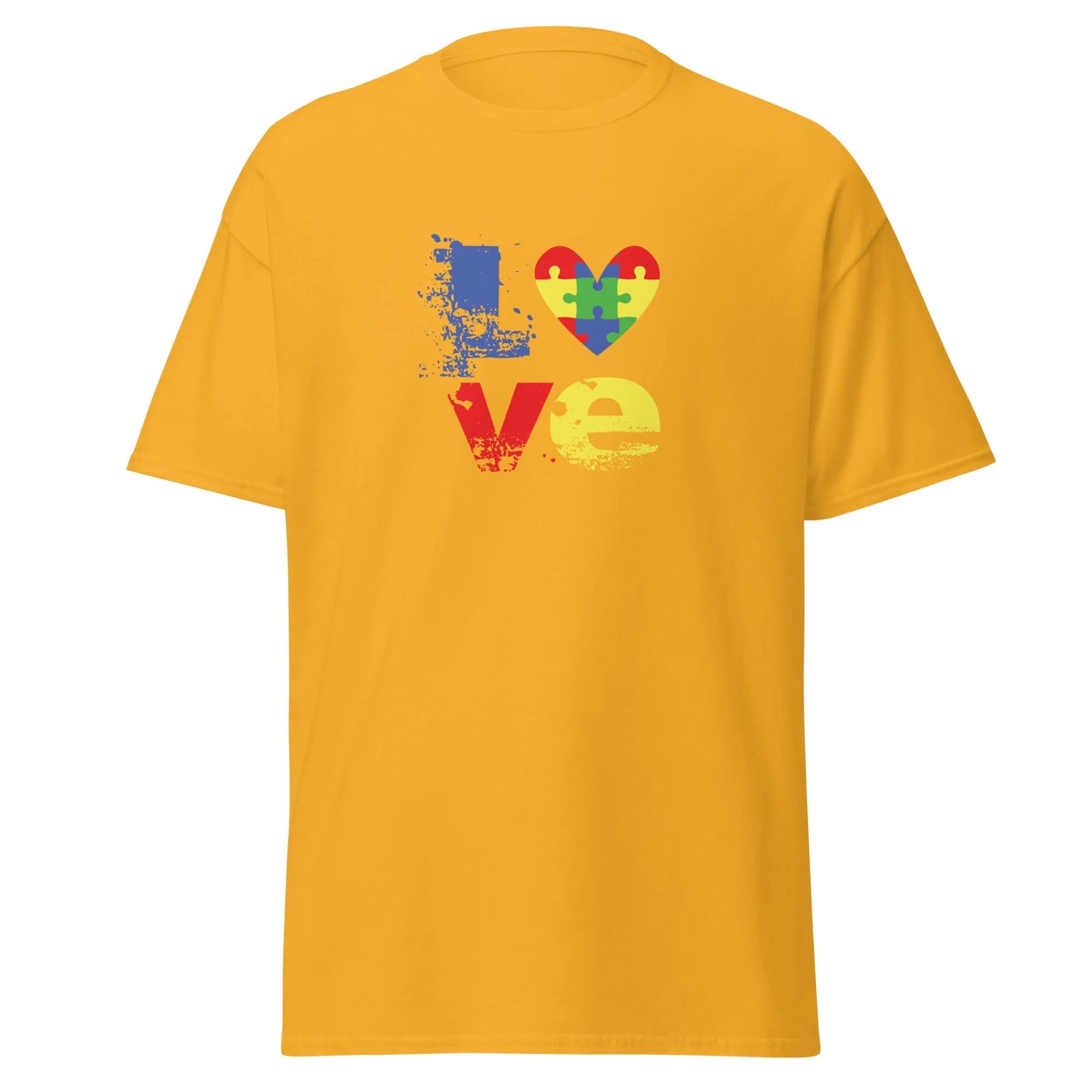 Autism Love Mens Custom T Shirt - Kicks Shoelaces