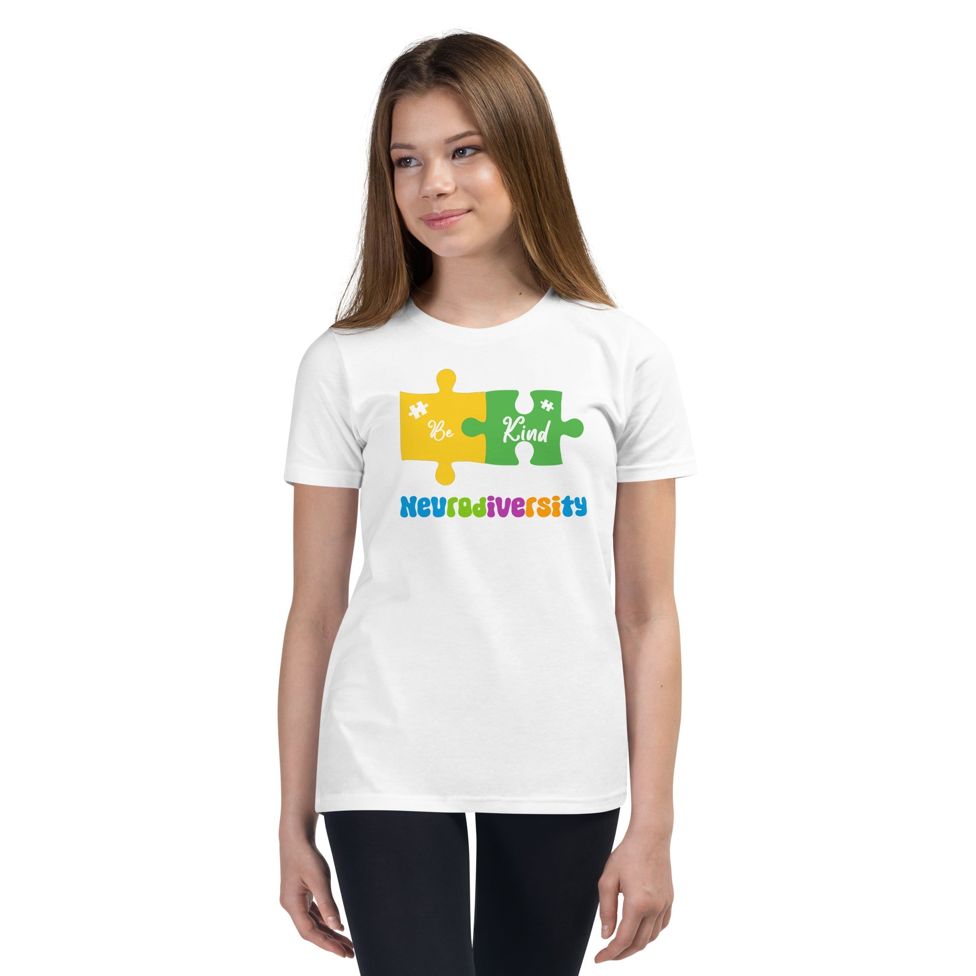 Autism NT Youth Graphic Tees - Kicks Shoelaces