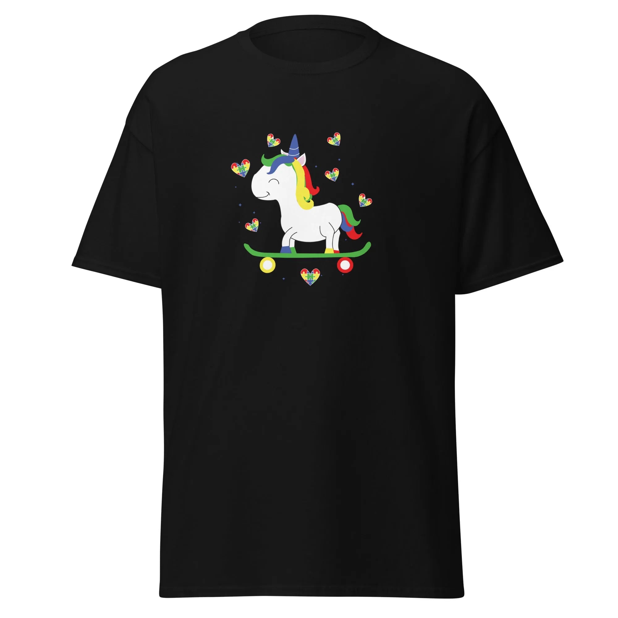 Autism Unicorn Mens Custom T Shirt - Kicks Shoelaces