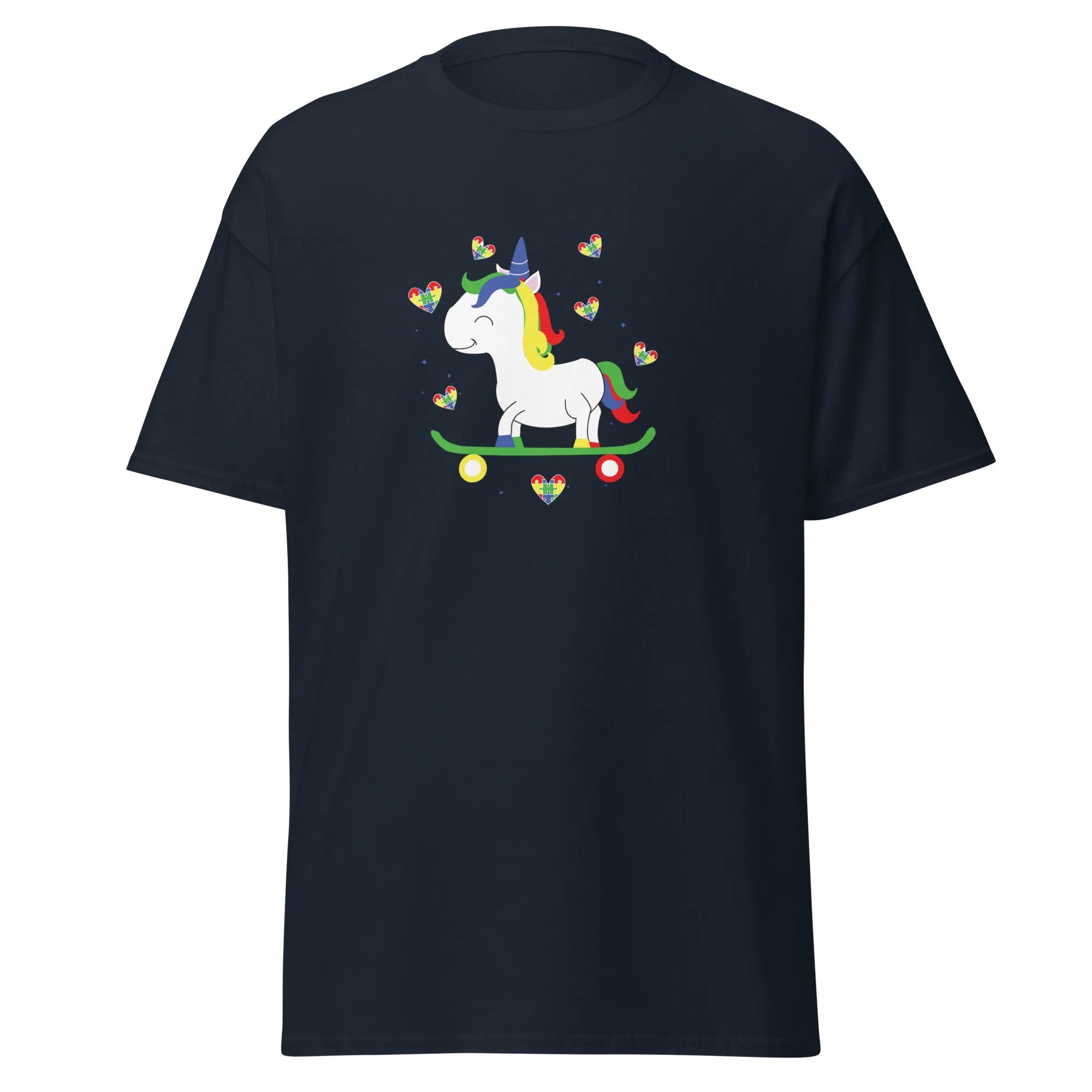 Autism Unicorn Mens Custom T Shirt - Kicks Shoelaces