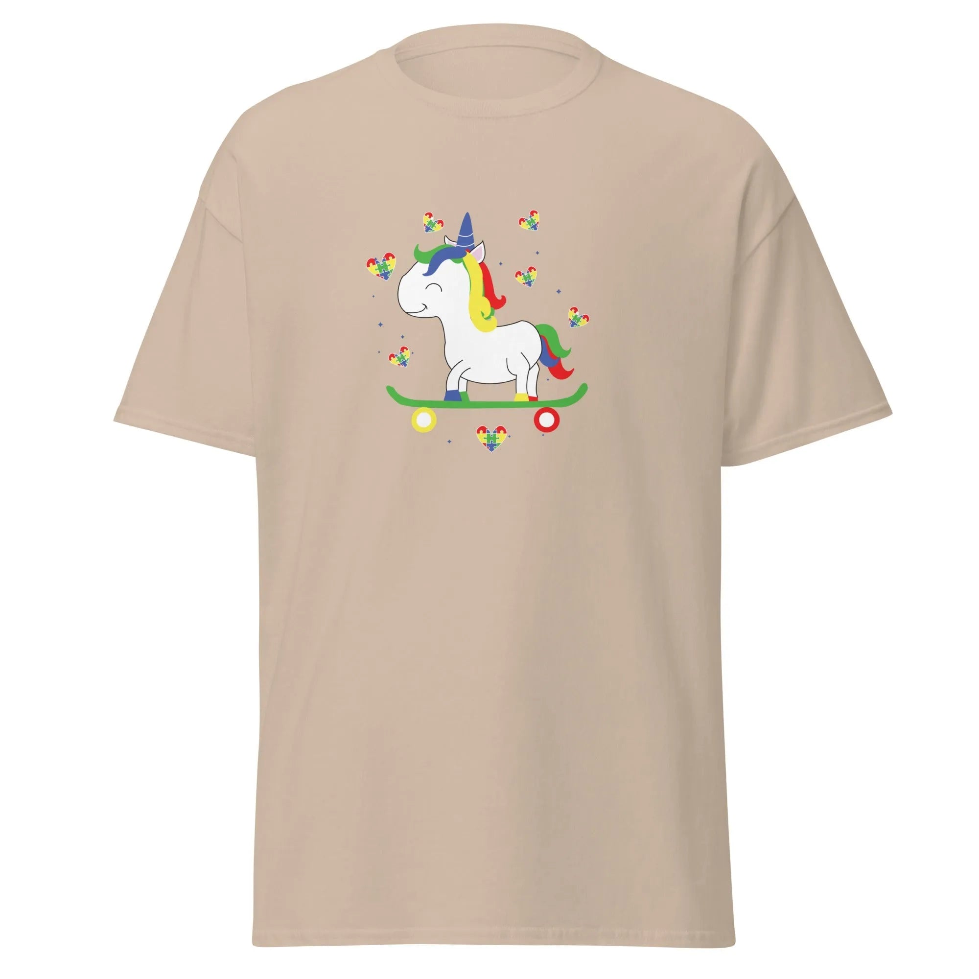 Autism Unicorn Mens Custom T Shirt - Kicks Shoelaces