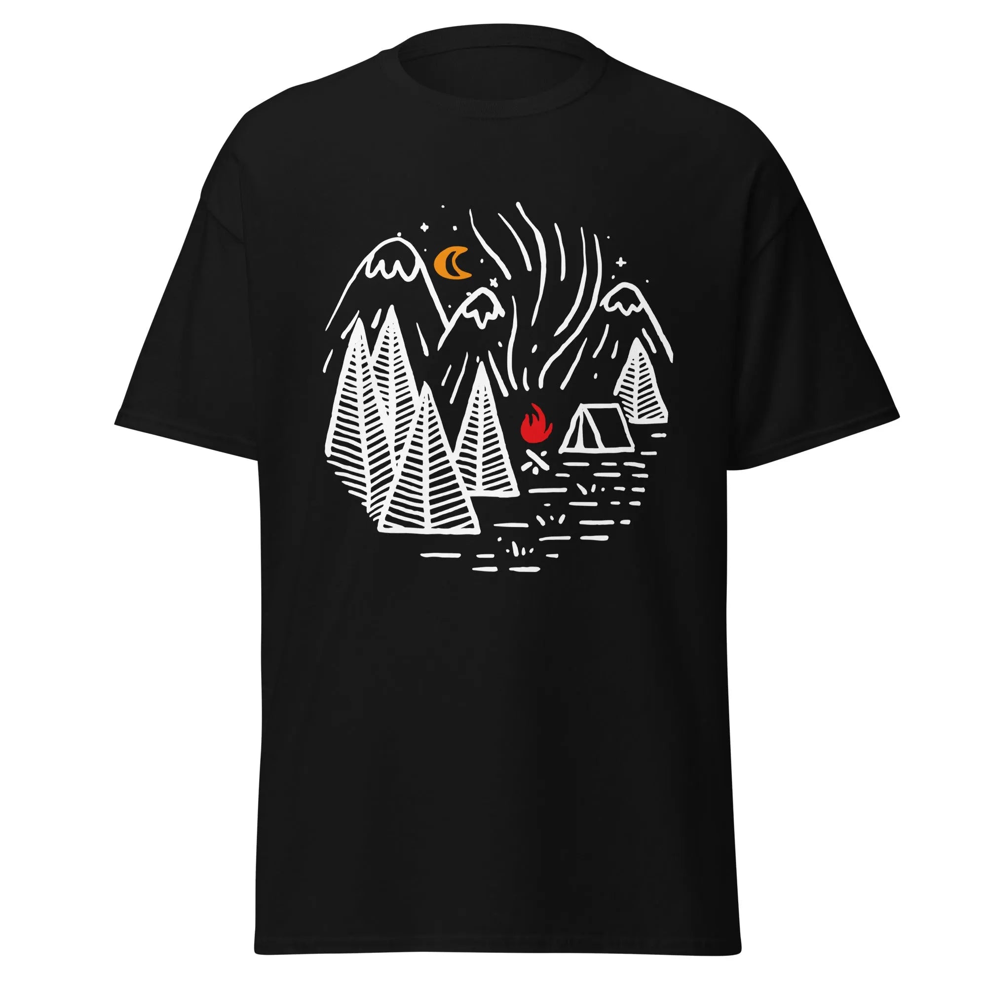 Camping Mens Graphic Tee - Kicks Shoelaces