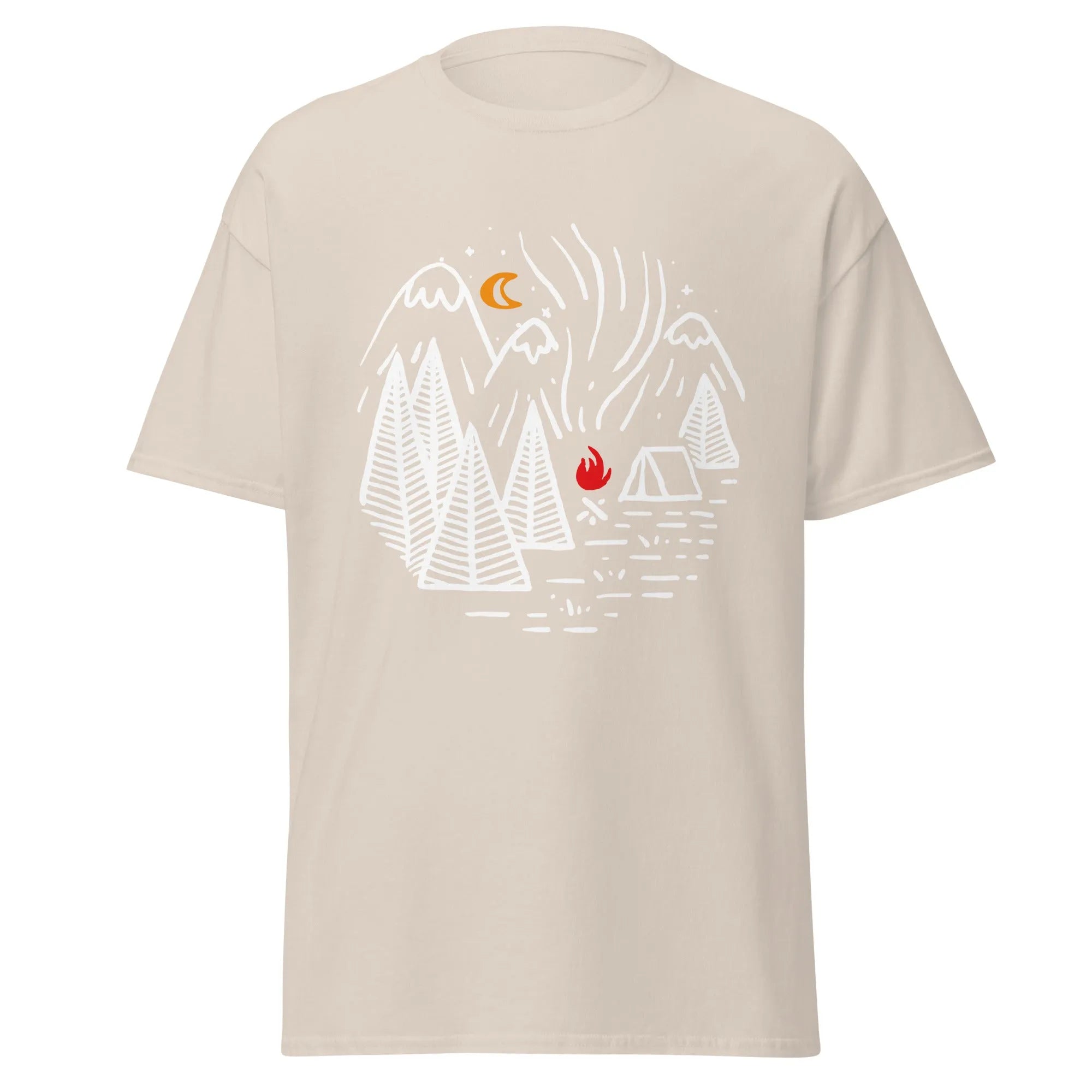 Camping Mens Graphic Tee - Kicks Shoelaces