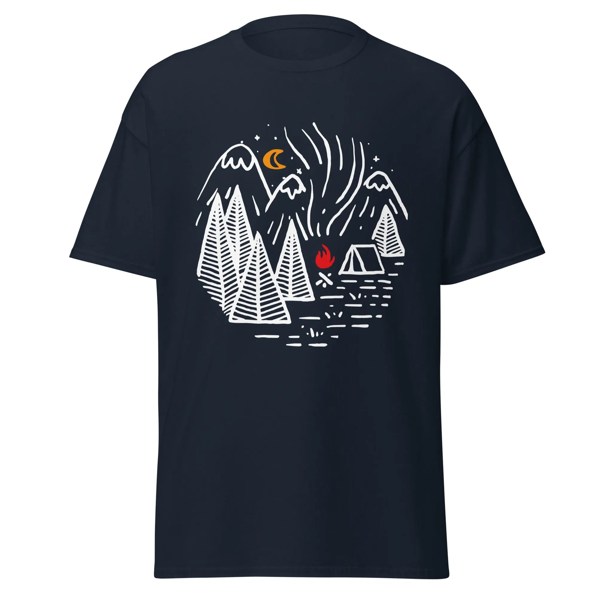 Camping Mens Graphic Tee - Kicks Shoelaces