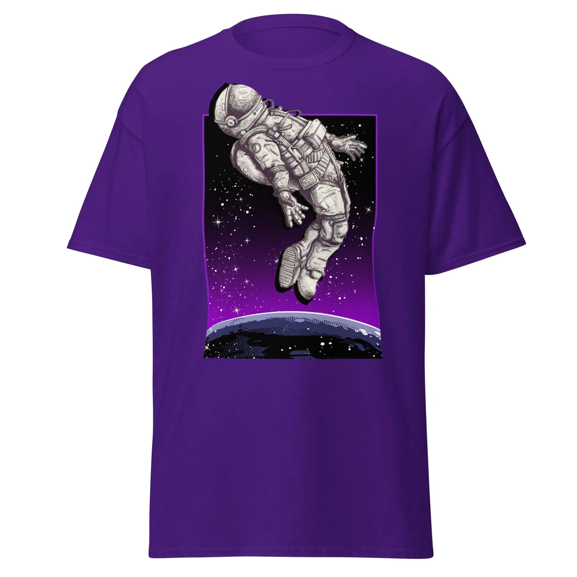 Cosmic Freedom Mens Graphic Space Tee - Kicks Shoelaces