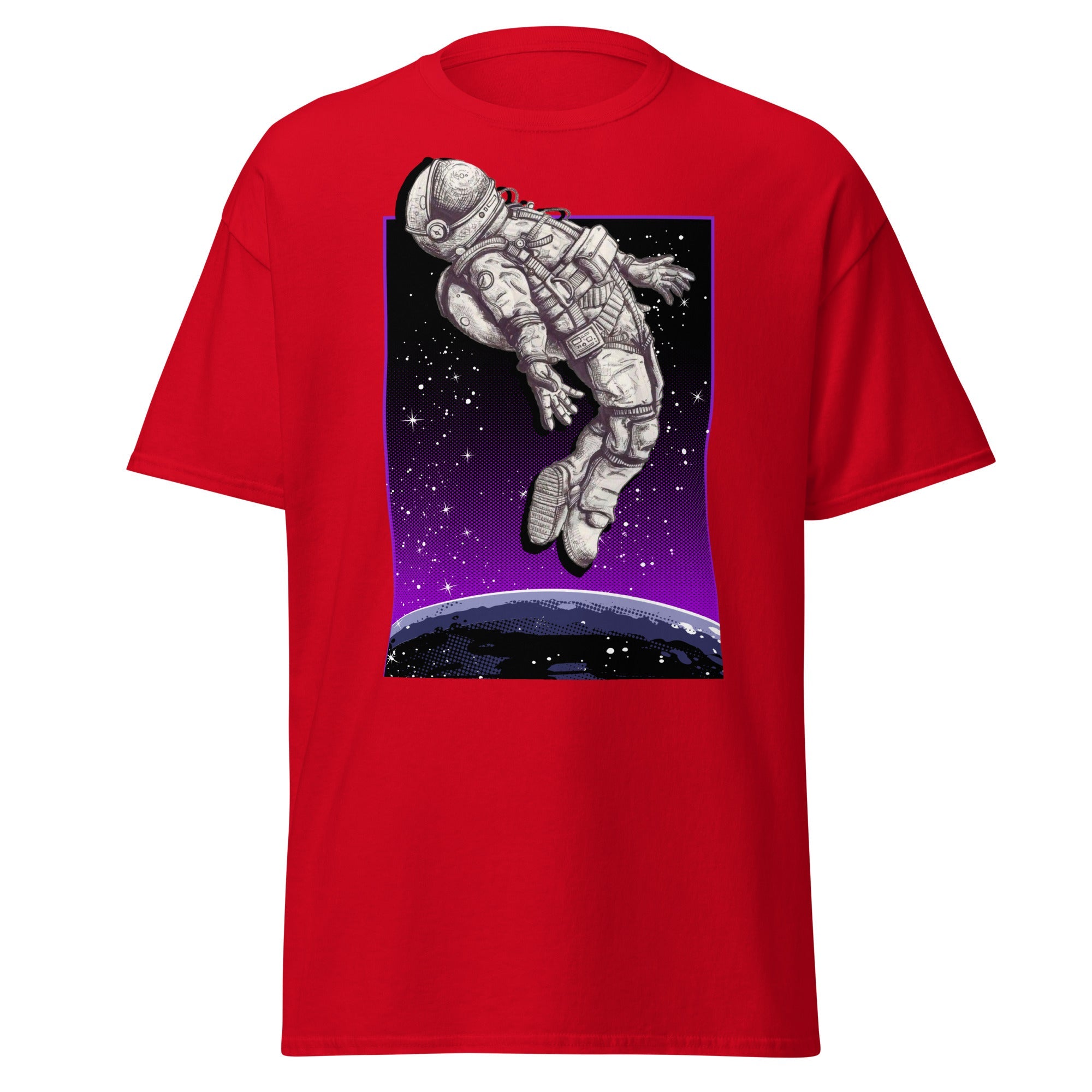 Cosmic Freedom Mens Graphic Space Tee