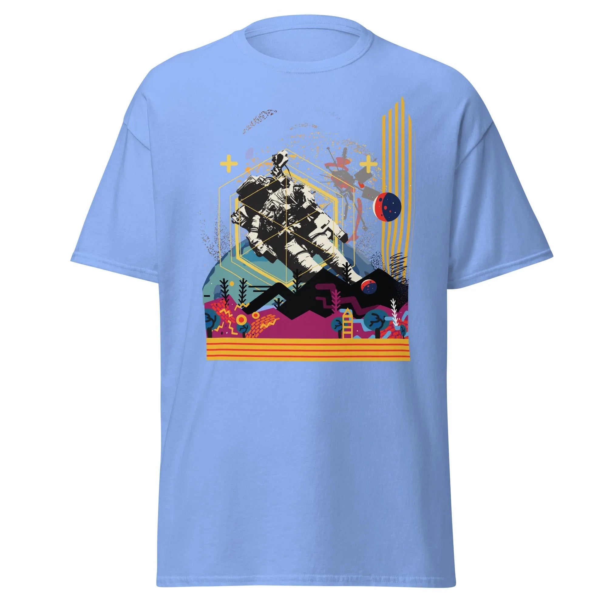 Cosmic Frontier Mens Graphic Space Tee - Kicks Shoelaces