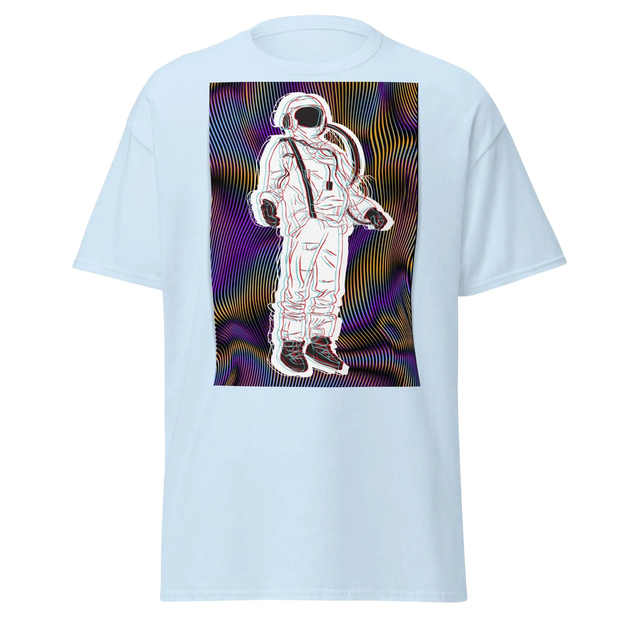 Cosmic Vibes Mens Graphic Space Tee - Kicks Shoelaces