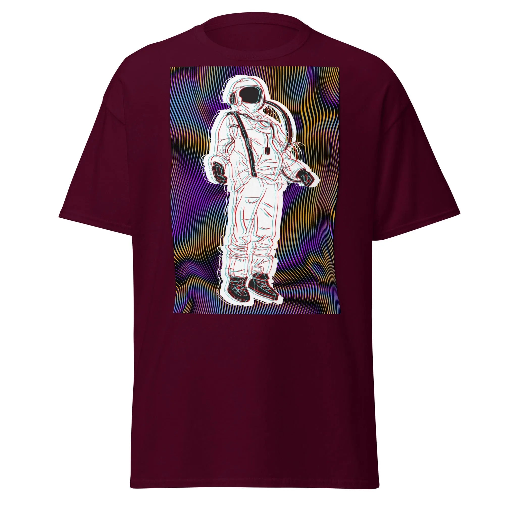 Cosmic Vibes Mens Graphic Space Tee - Kicks Shoelaces