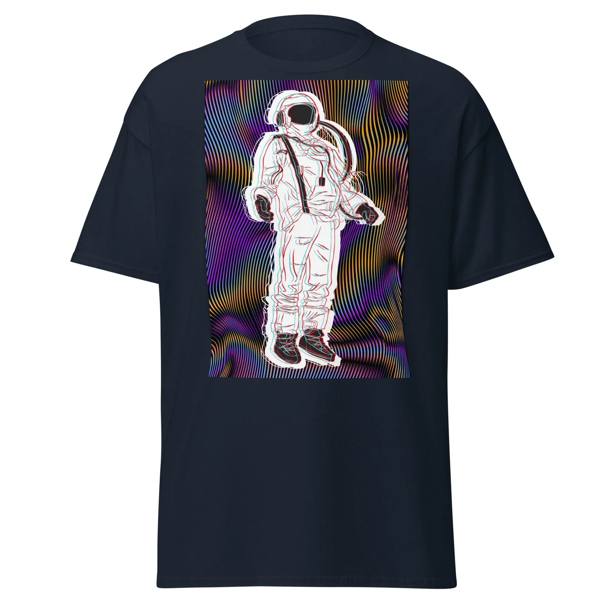 Cosmic Vibes Mens Graphic Space Tee - Kicks Shoelaces
