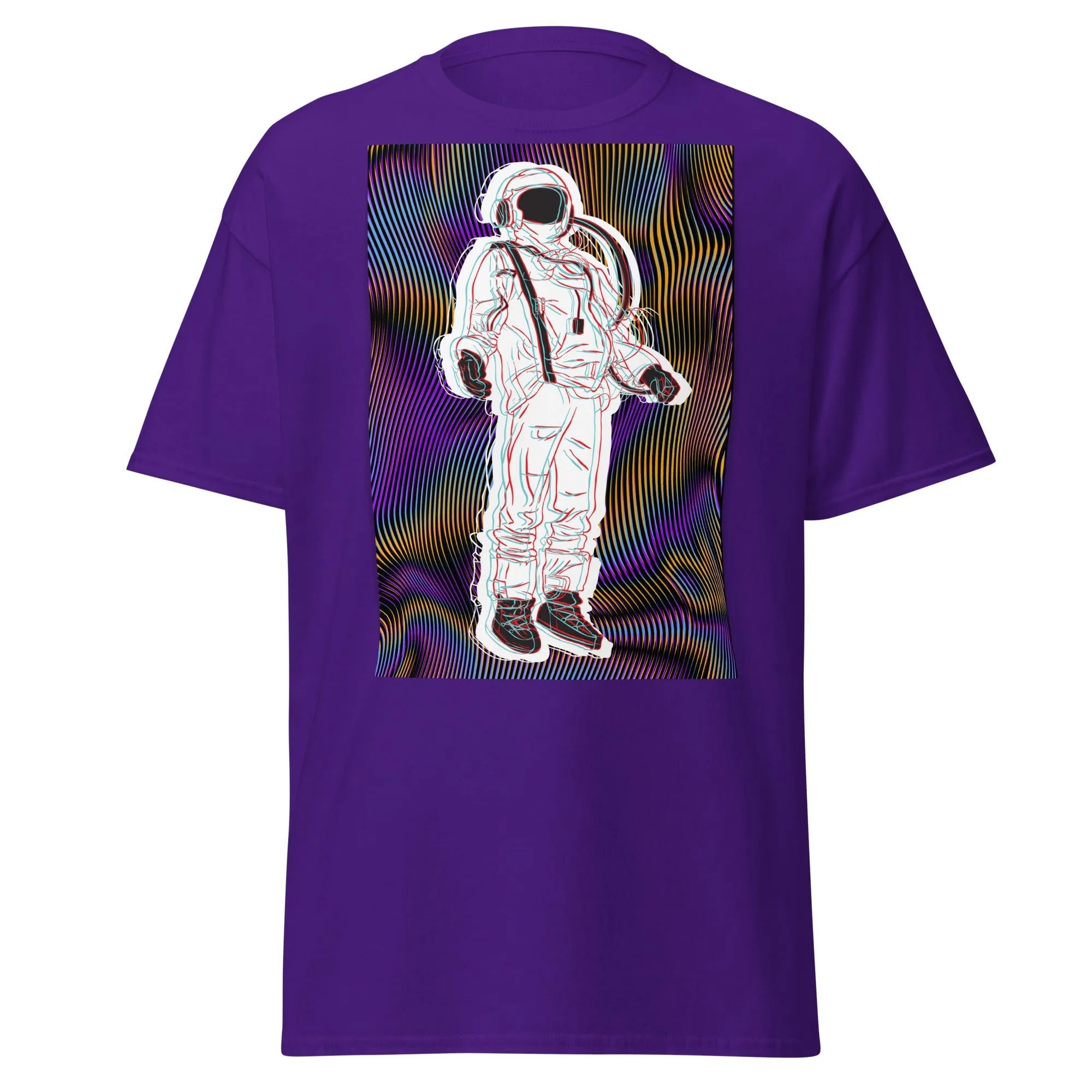 Cosmic Vibes Mens Graphic Space Tee - Kicks Shoelaces