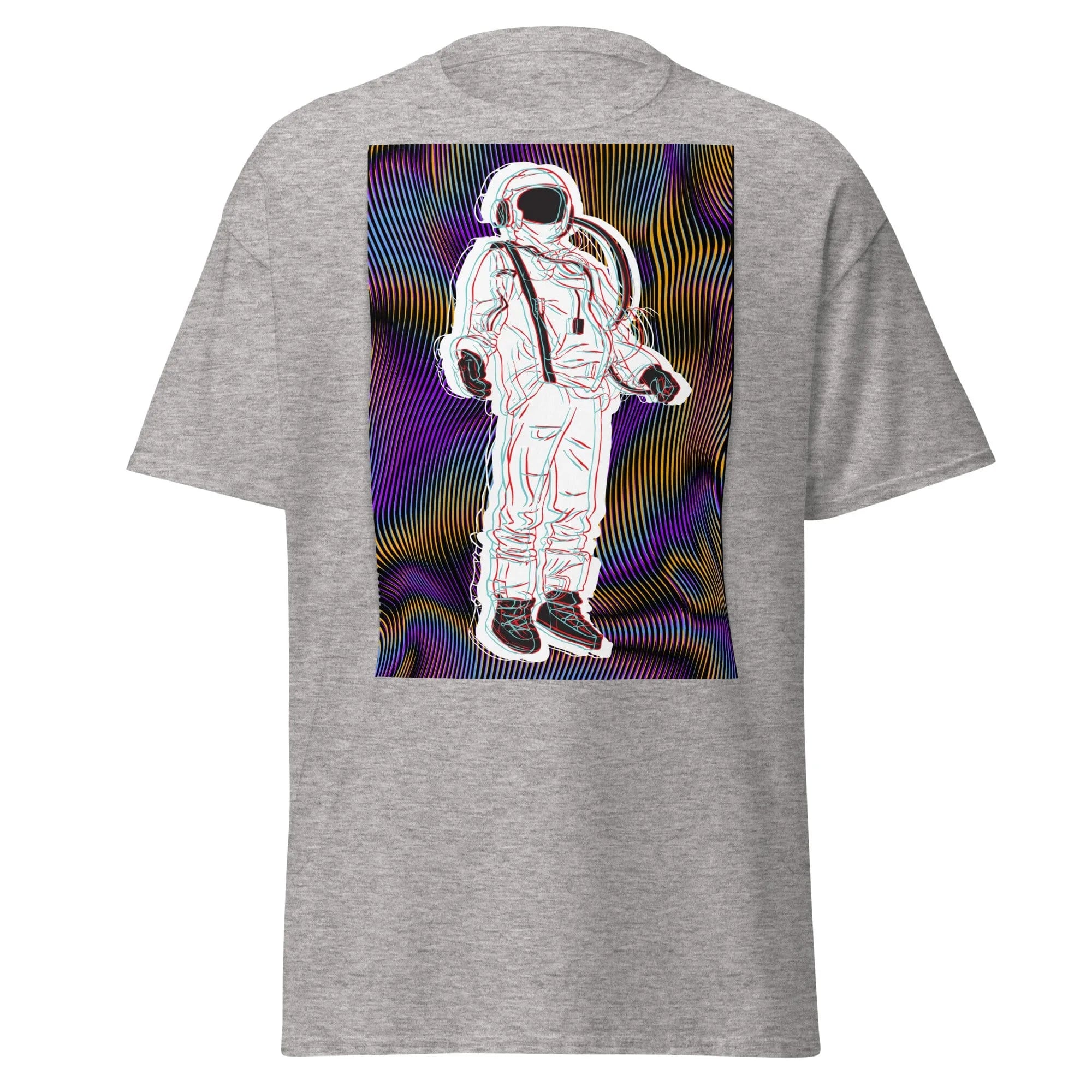Cosmic Vibes Mens Graphic Space Tee - Kicks Shoelaces