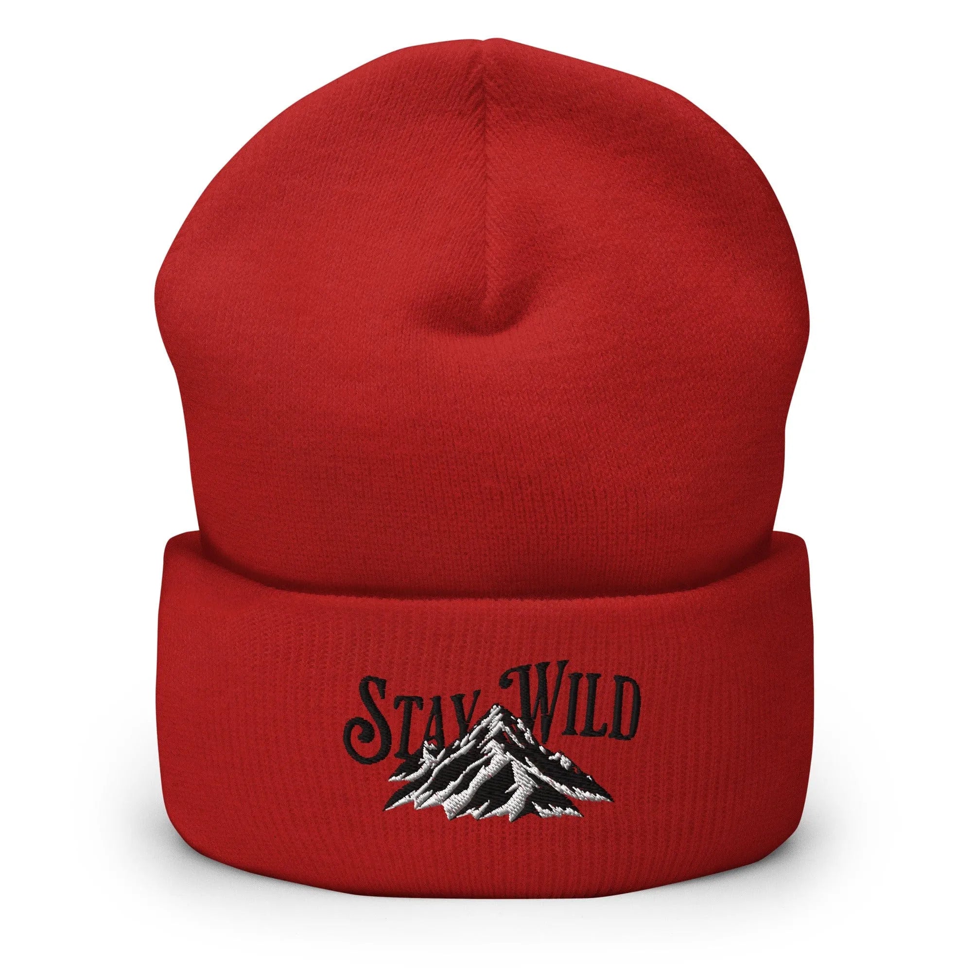 Stay Wild Cuffed Beanie