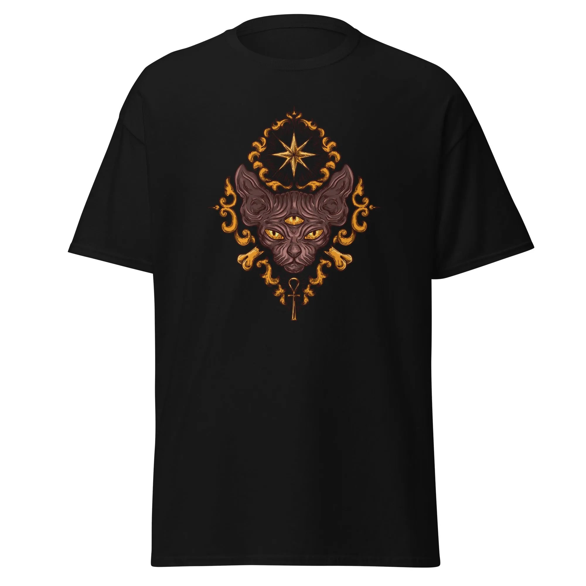 Egyptian Cat Mens Graphic Tee - Kicks Shoelaces
