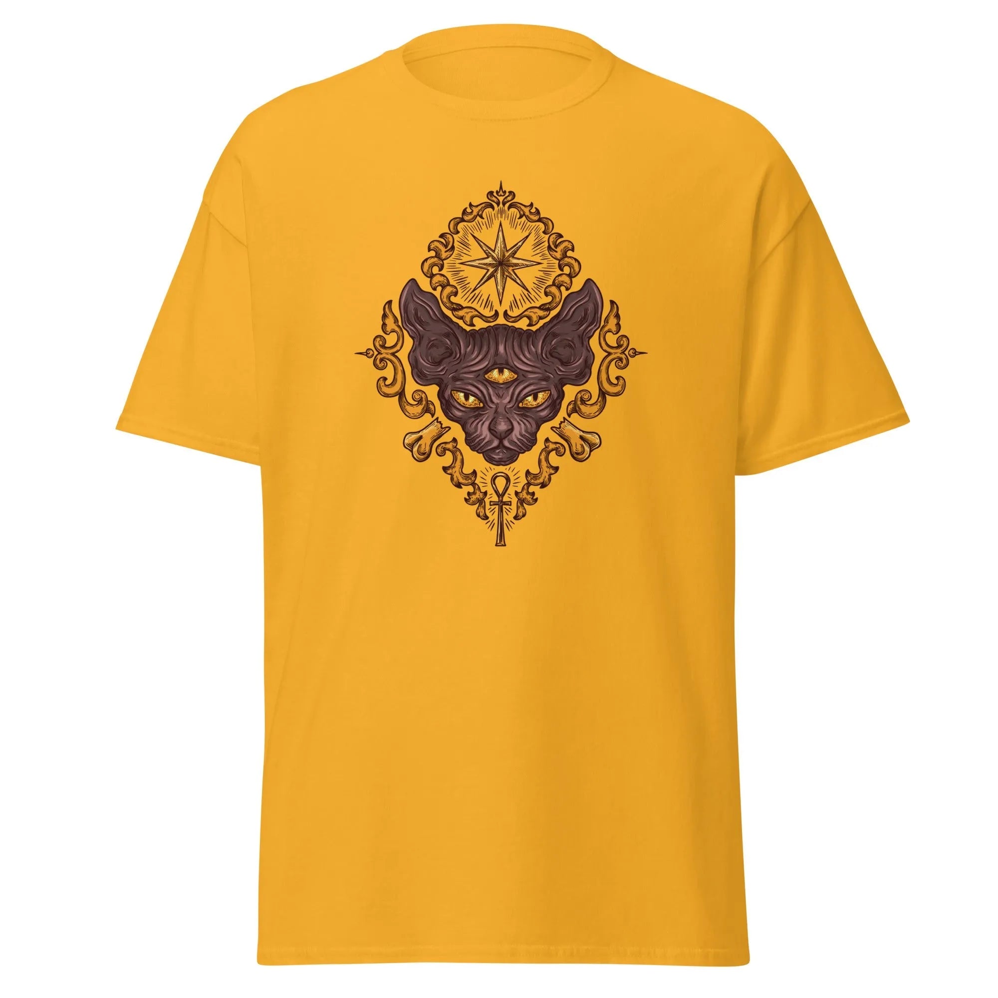 Egyptian Cat Mens Graphic Tee - Kicks Shoelaces