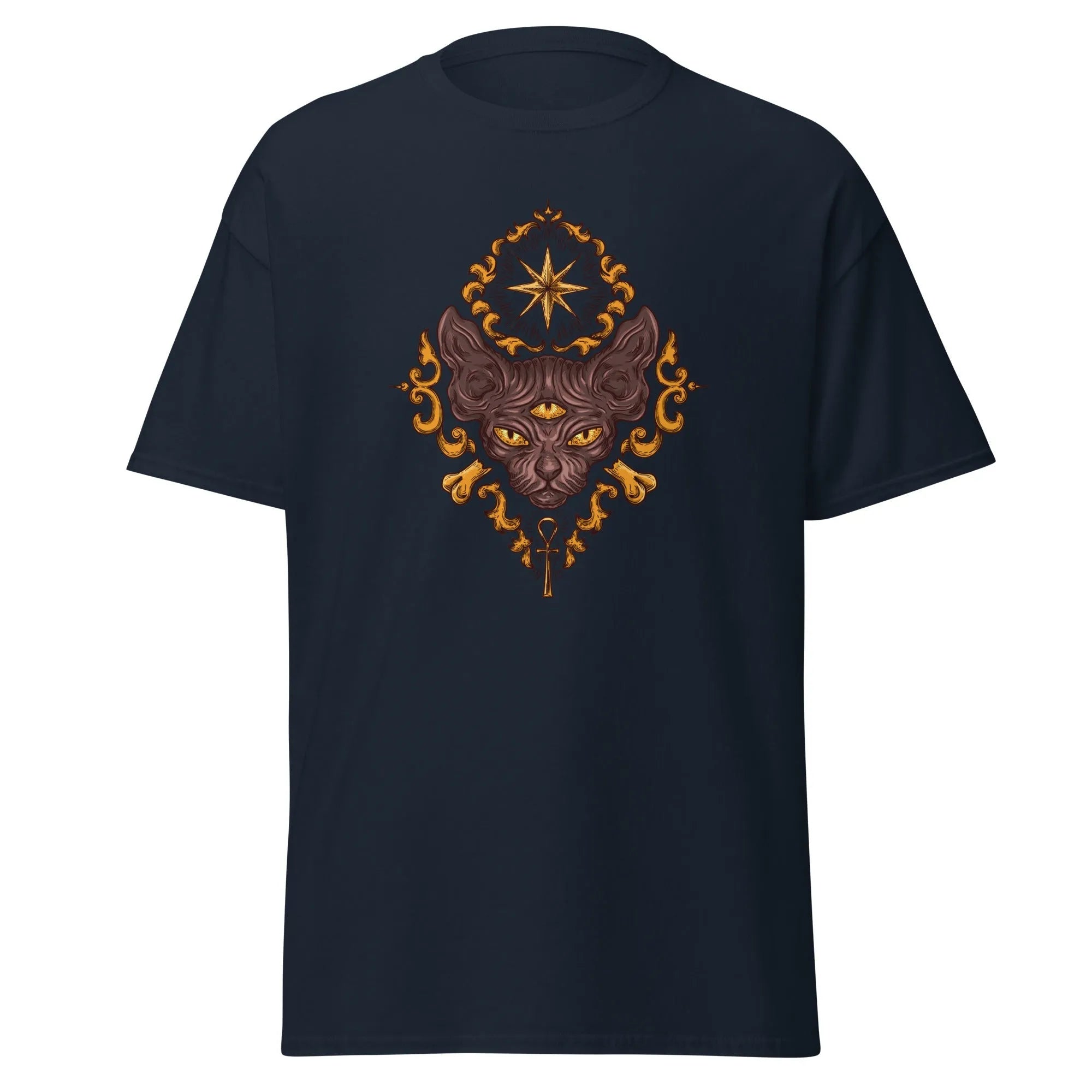 Egyptian Cat Mens Graphic Tee - Kicks Shoelaces