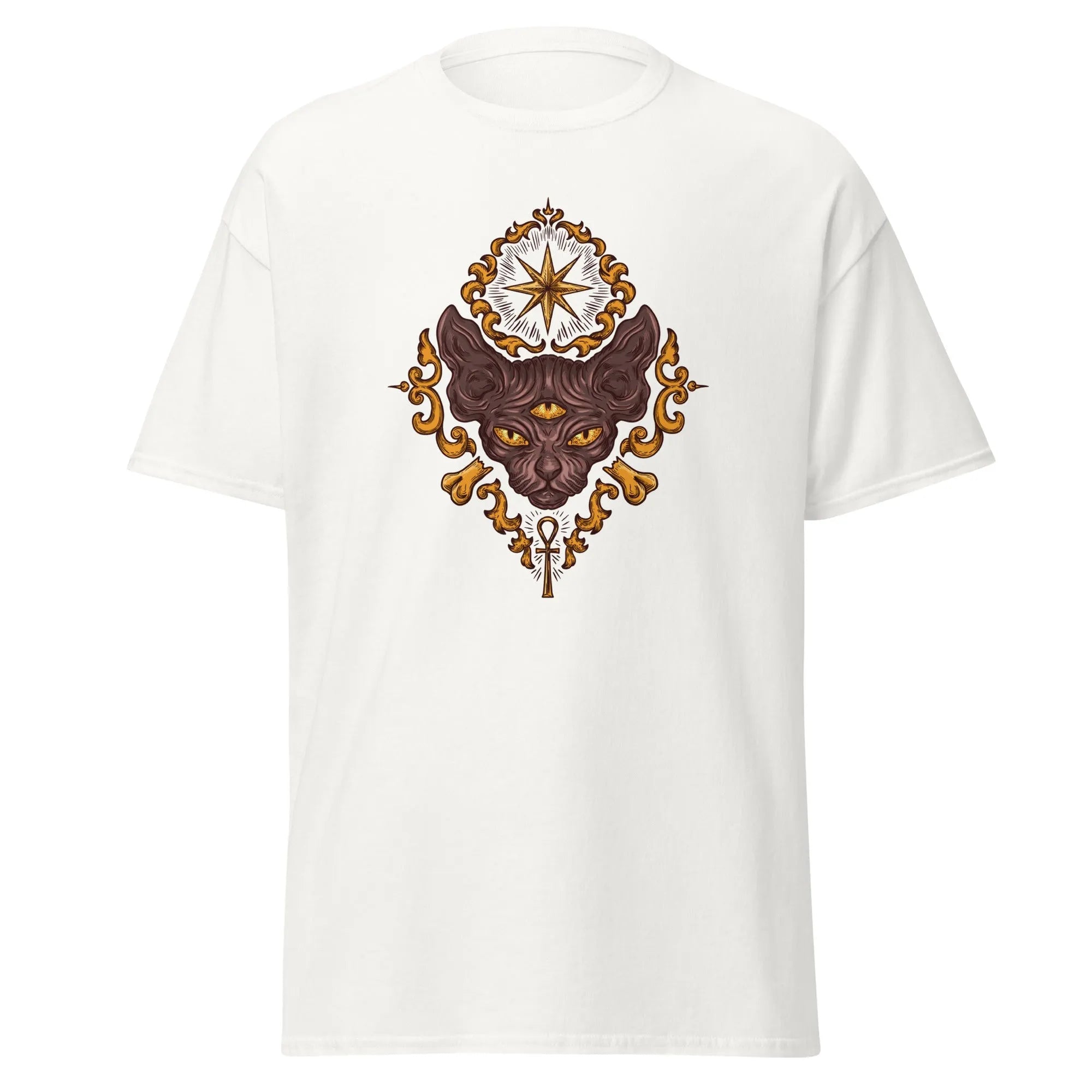 Egyptian Cat Mens Graphic Tee - Kicks Shoelaces