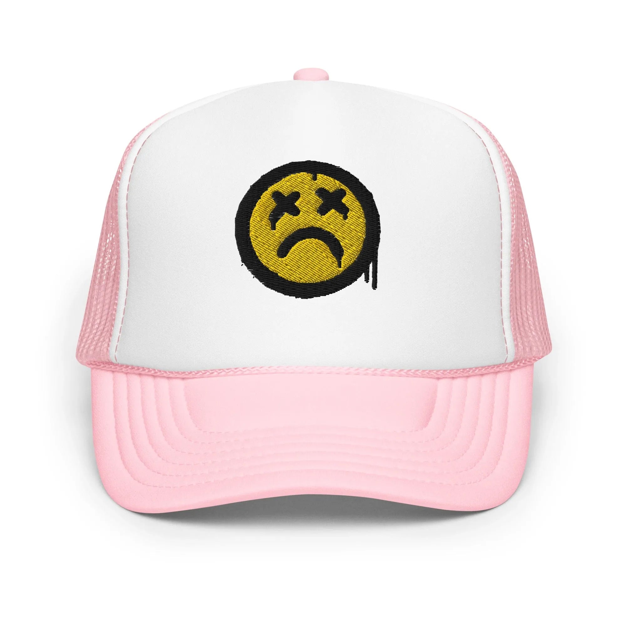 Sad Face Foam Trucker Hat