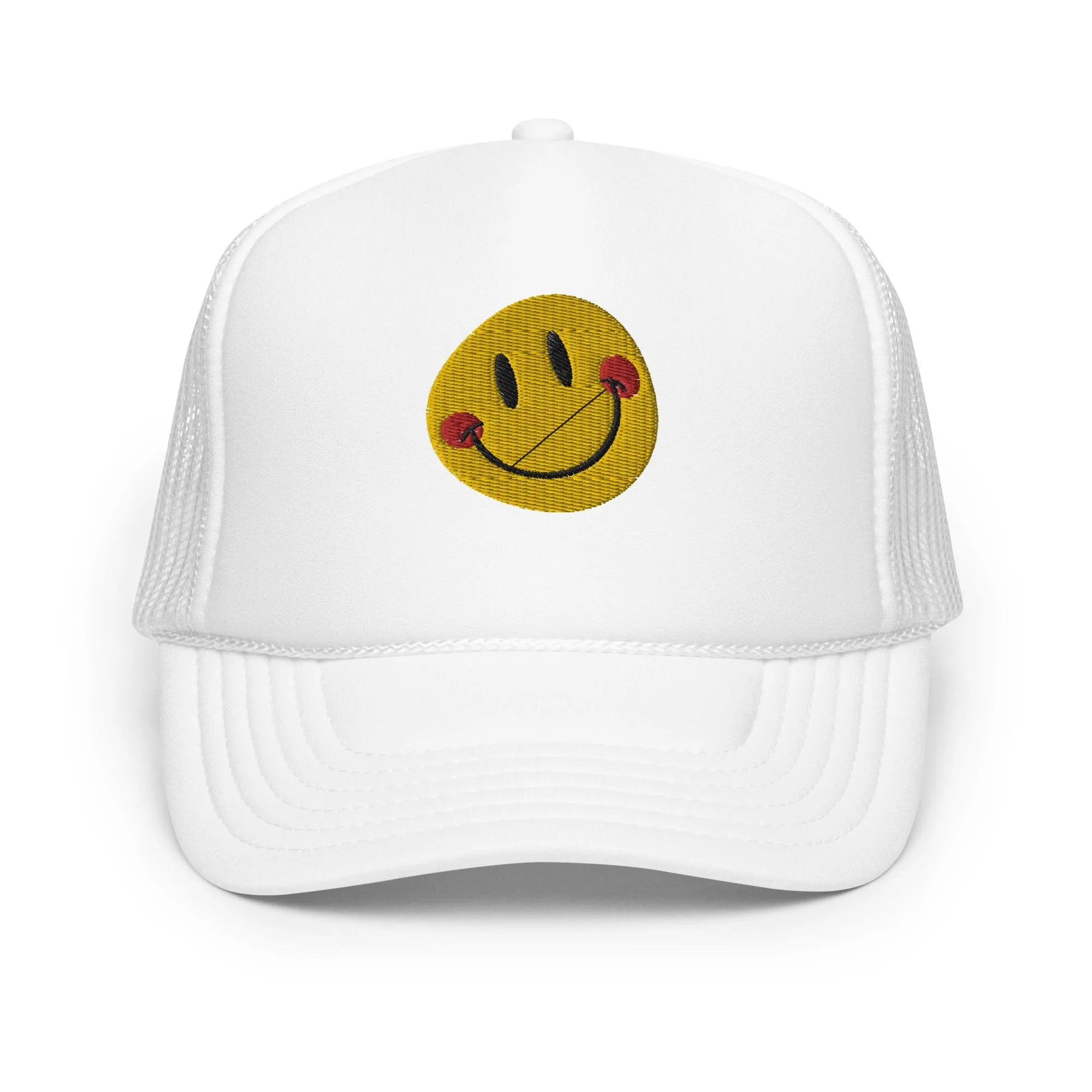 Smiley Face Pinky Cheeks Foam Trucker Hat